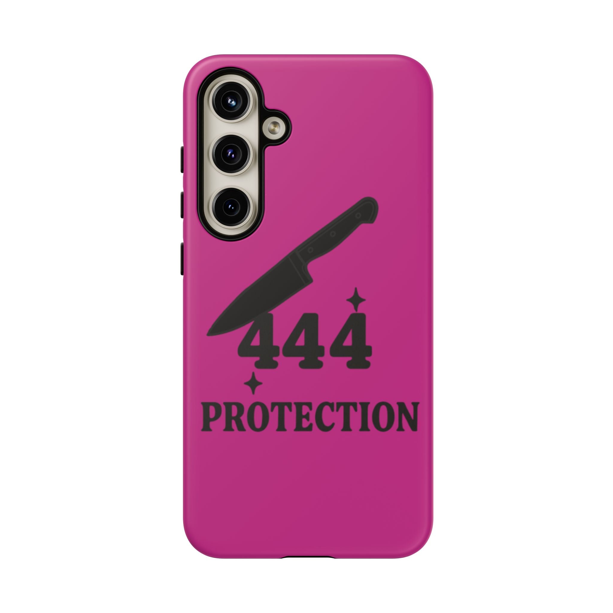 Black & Pink 444 Protection Phone Case