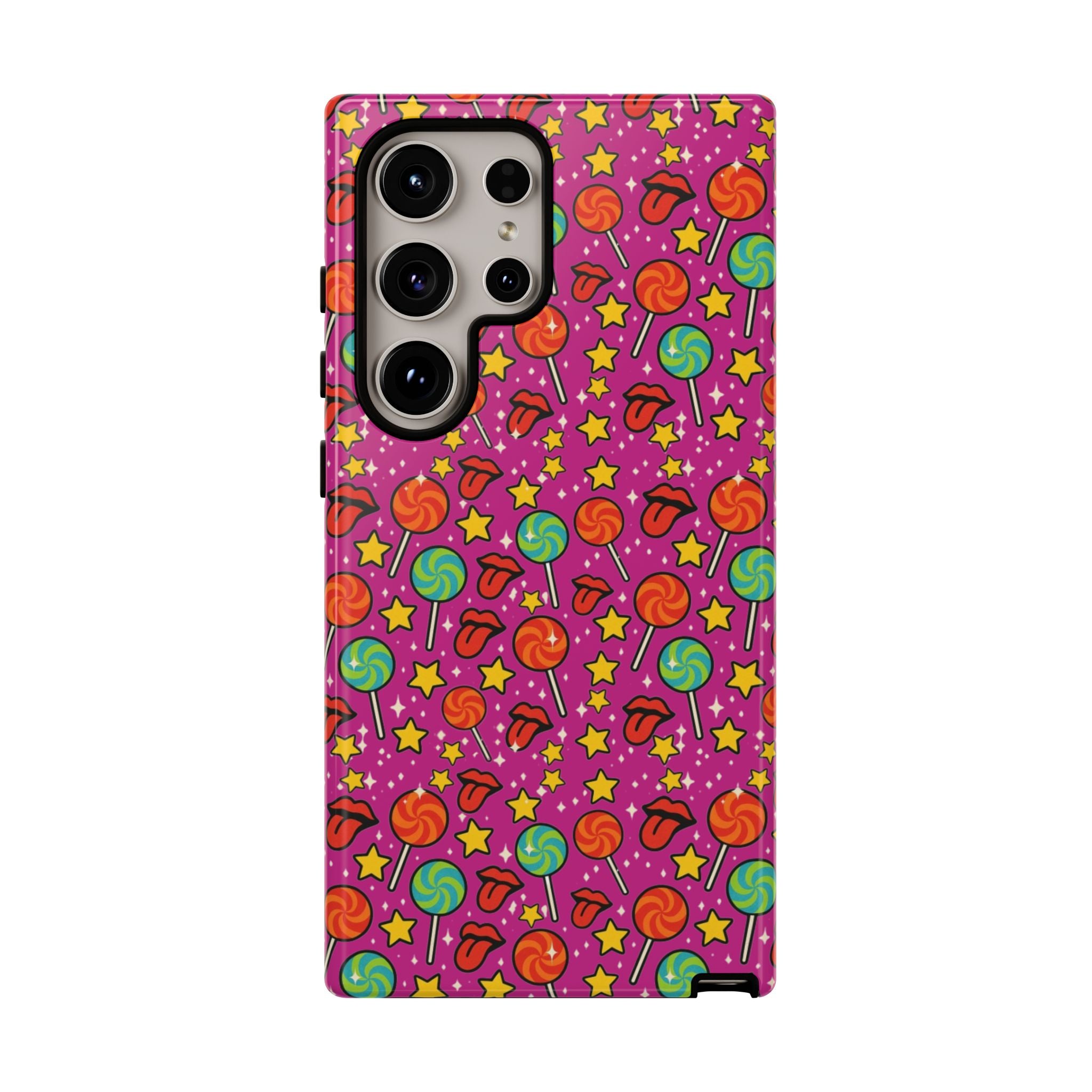 Lollipops & Lips Retro Phone Cases