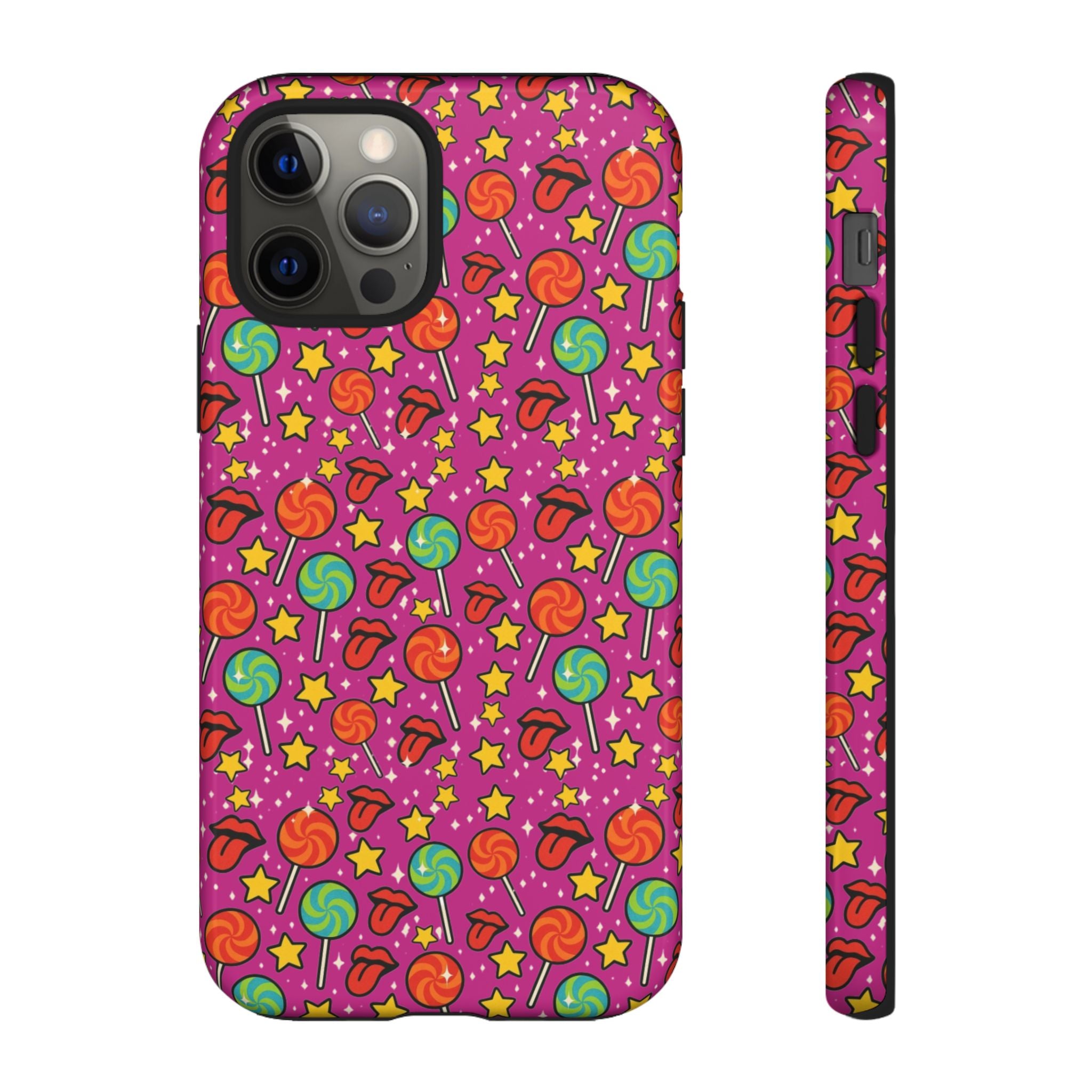 Lollipops & Lips Retro Phone Cases