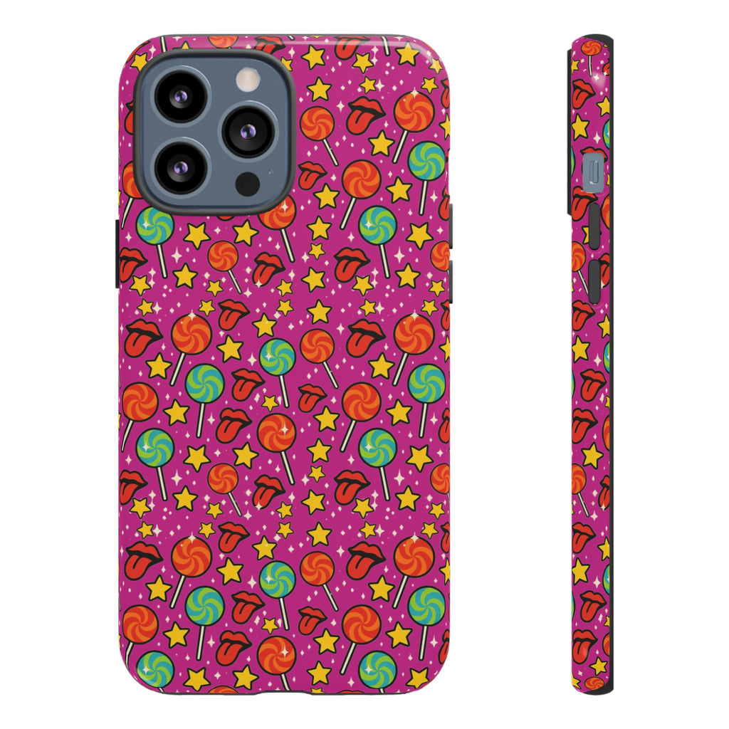 Lollipops & Lips Retro Phone Cases
