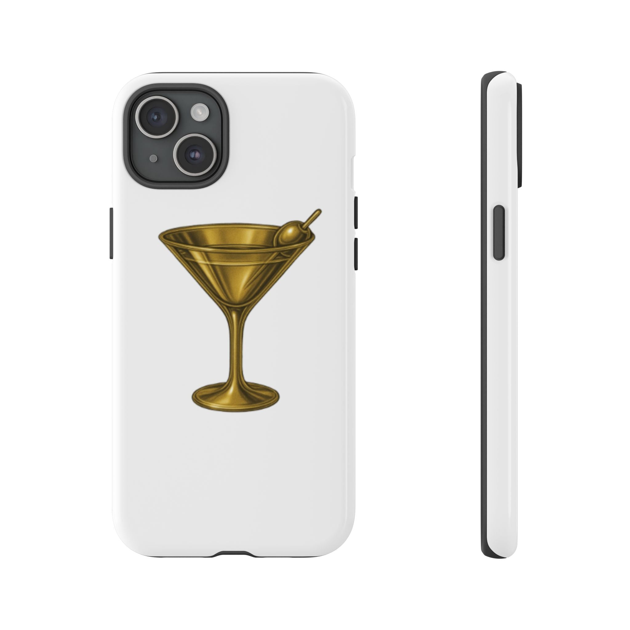 Gold Martini Tough Case