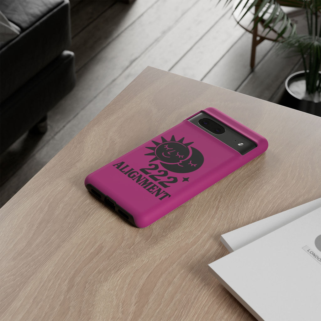 Black & Pink 222 Alignment Phone Case