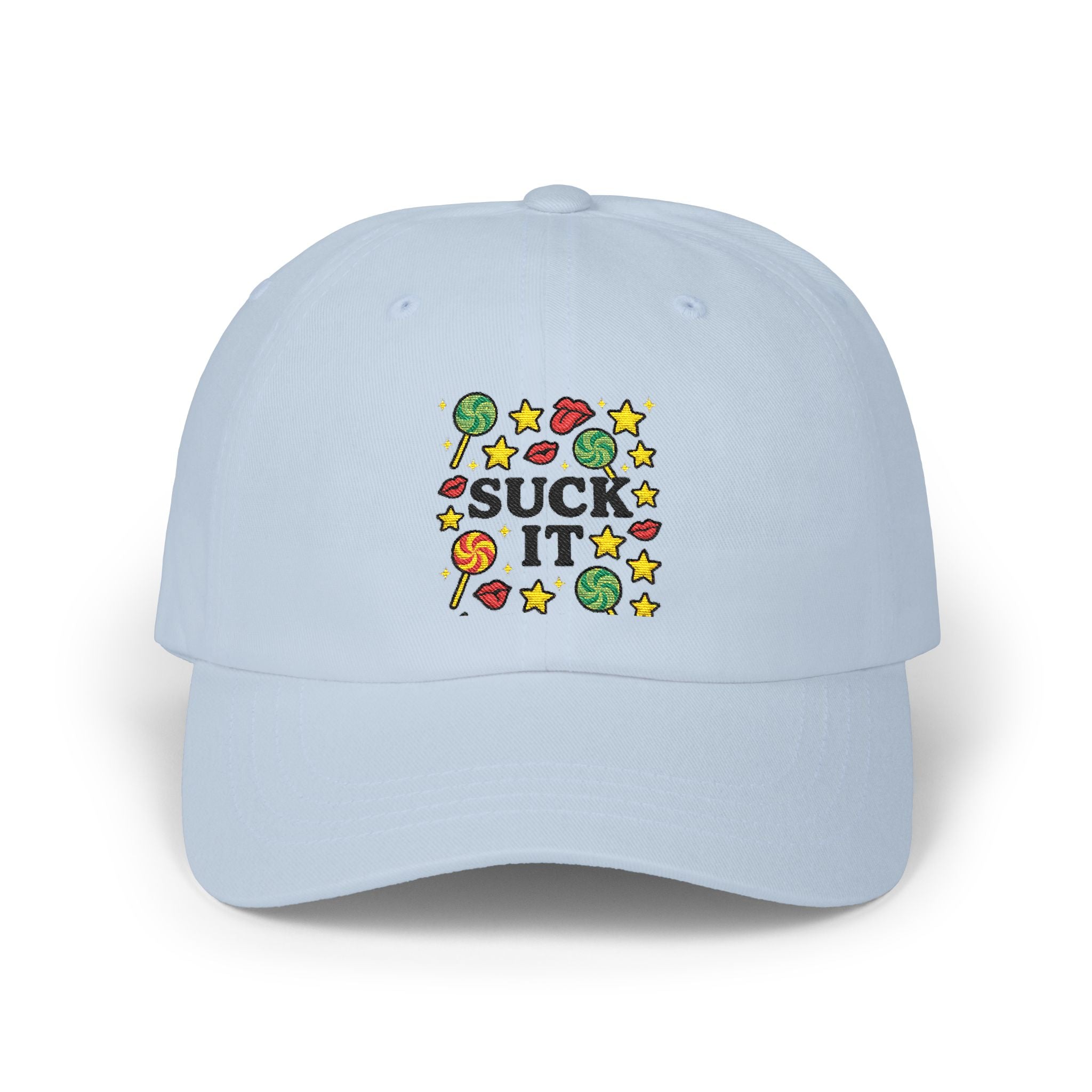 ‘Suck It’ Candy Graphic Dad Cap