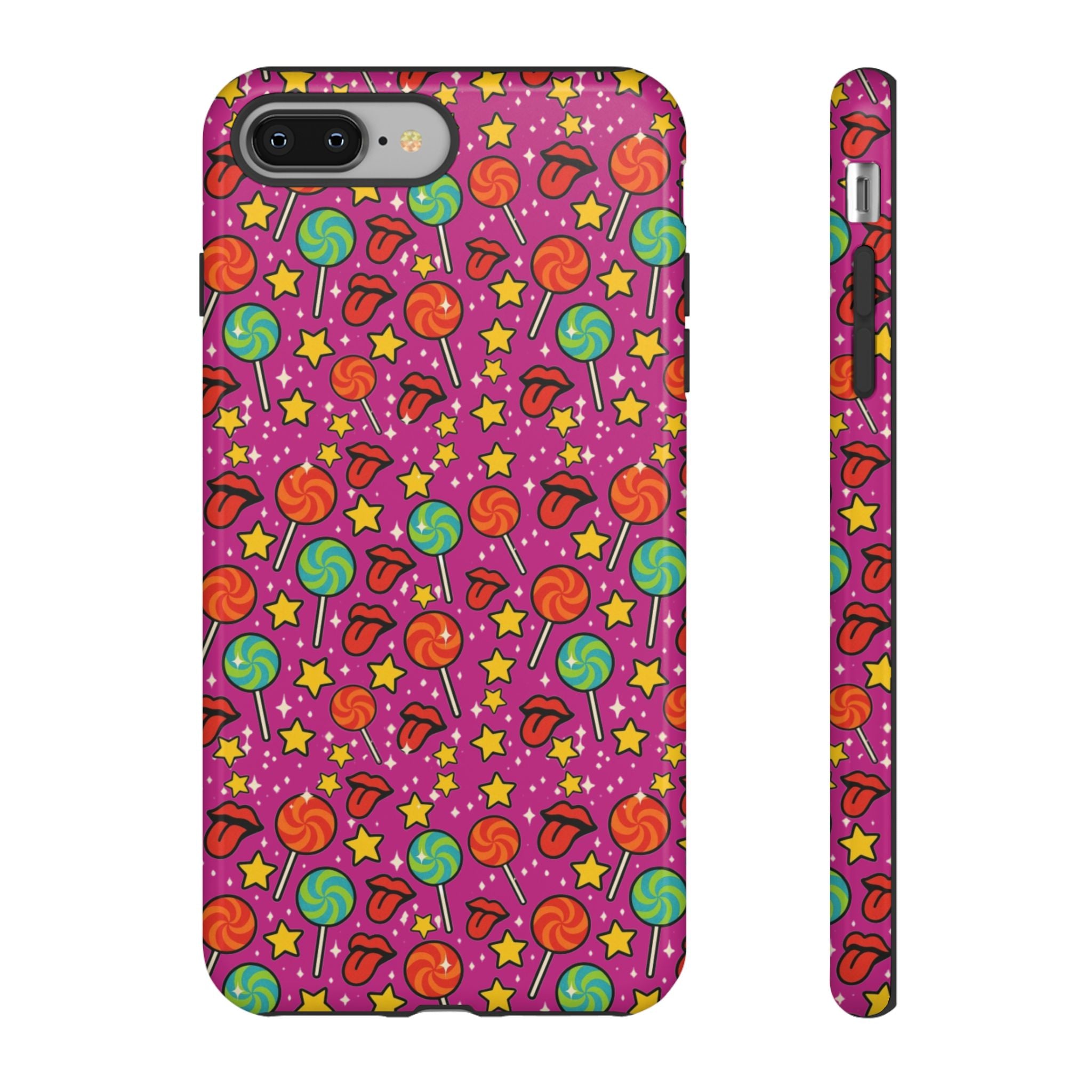 Lollipops & Lips Retro Phone Cases