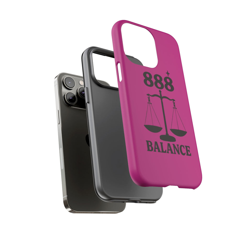 Black & Pink 888 Balance Phone Case