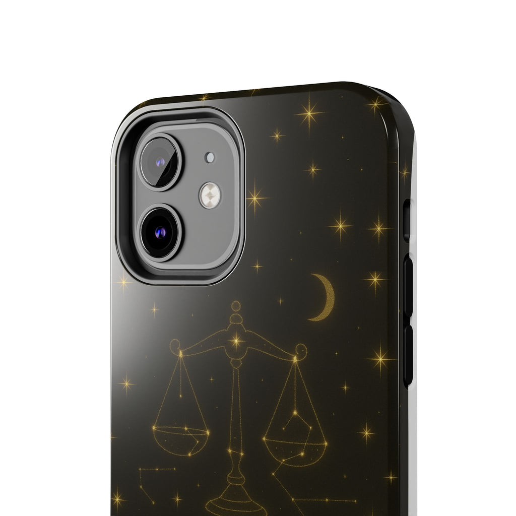 Libra Zodiac Tough Phone Case — Golden Scales