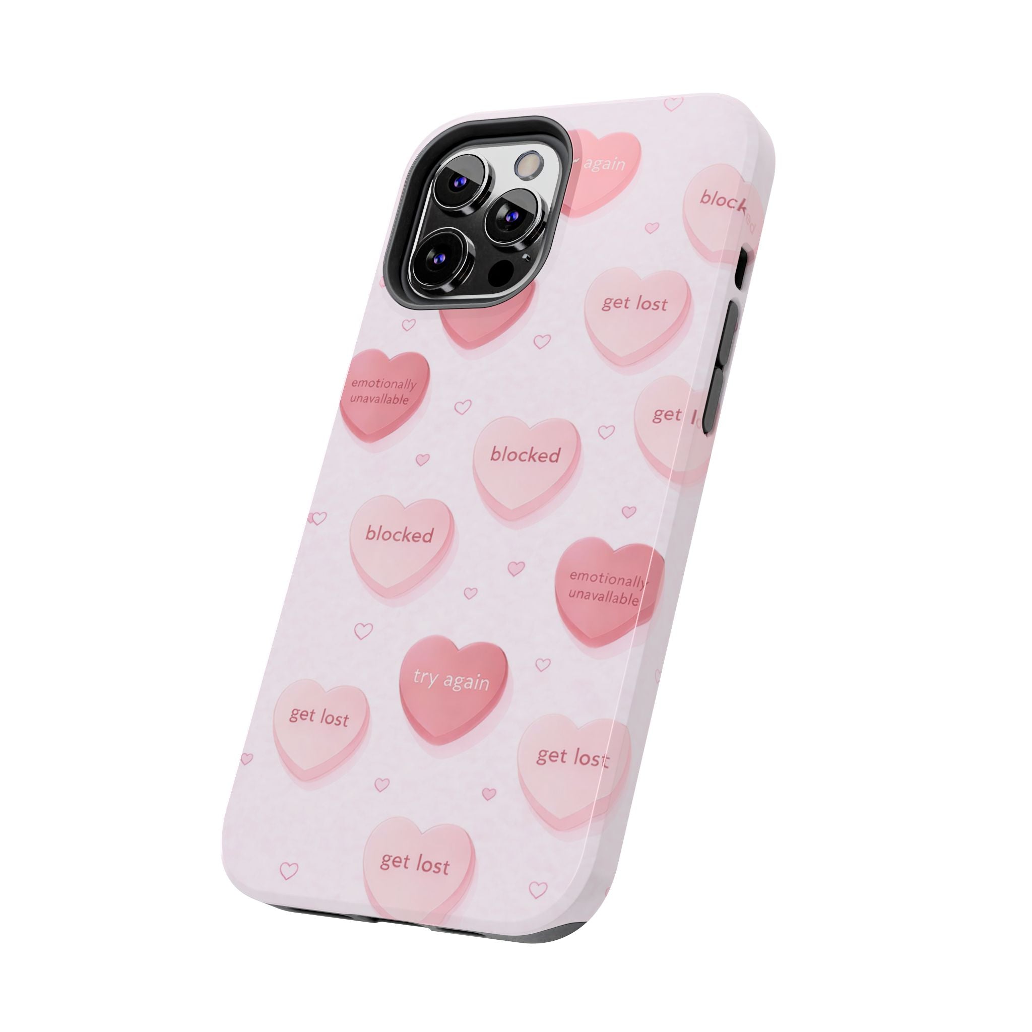 Non-Conversation Hearts Phone Case