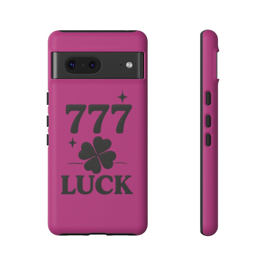 Black & Pink 777 Luck Phone Case
