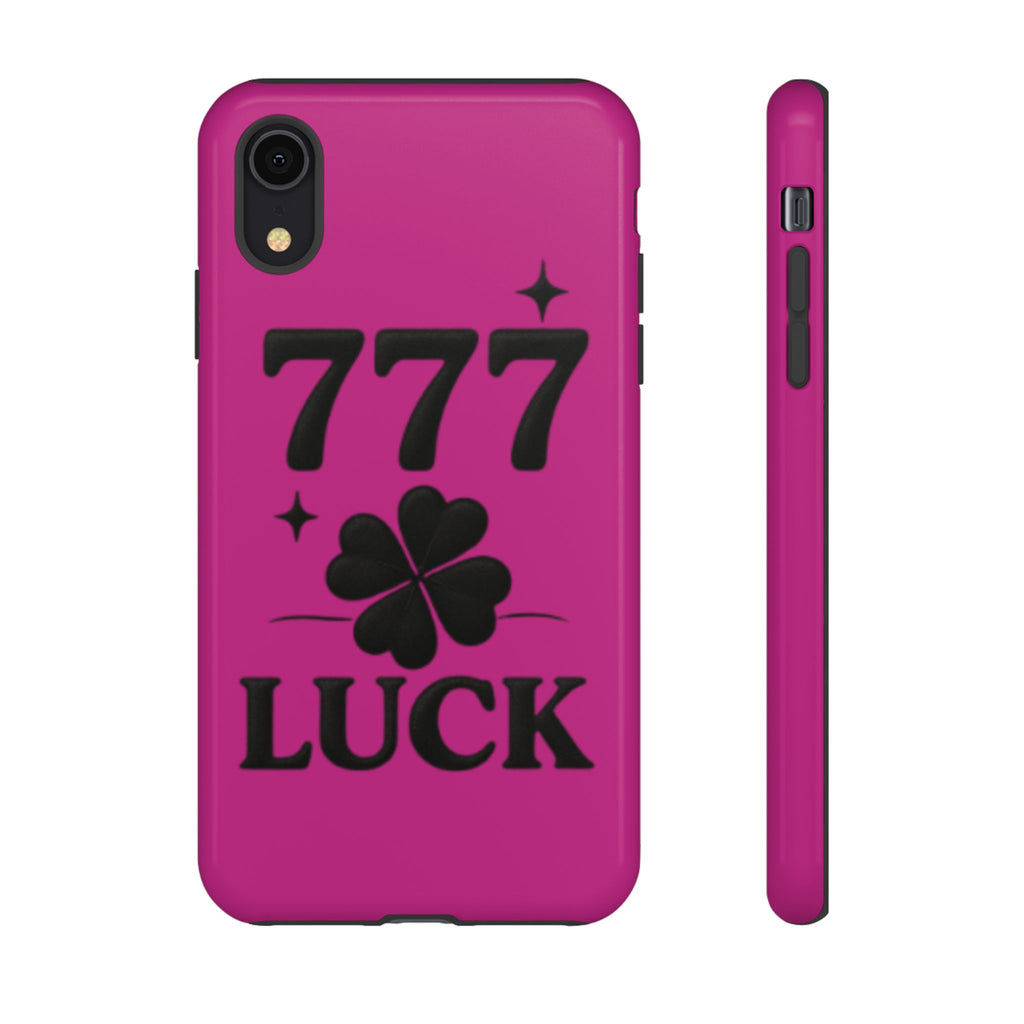 Black & Pink 777 Luck Phone Case