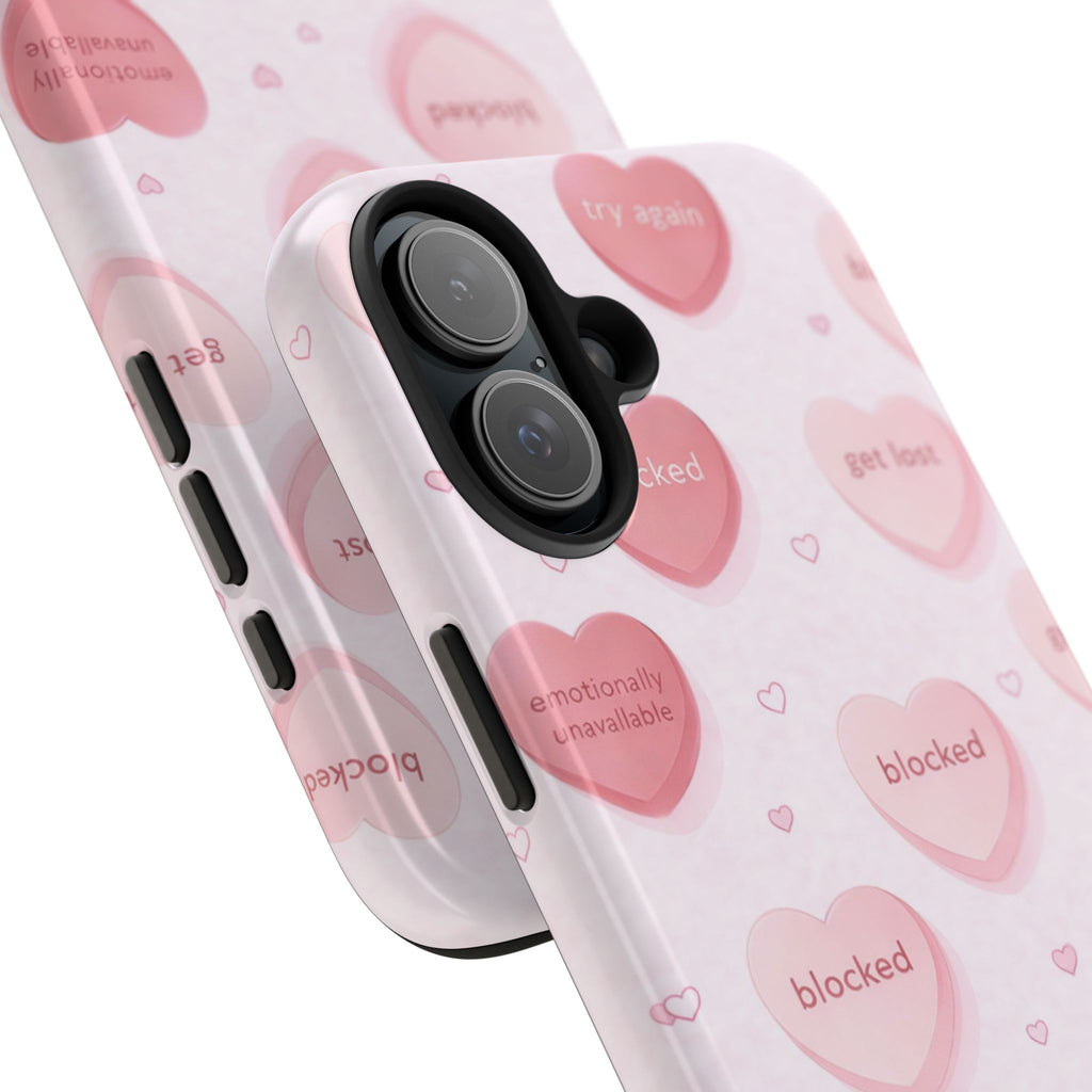 Non-Conversation Hearts Phone Case