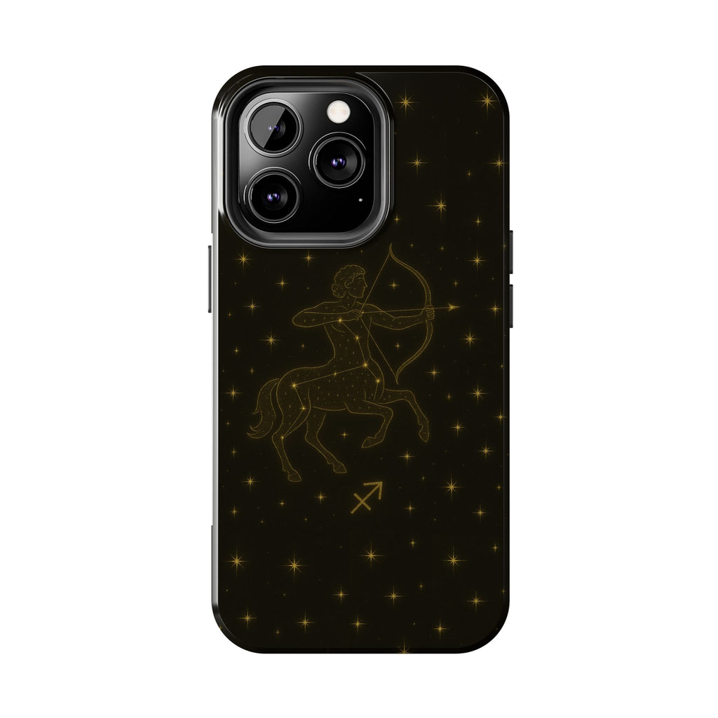 Sagittarius Constellation Tough Phone Case — Zodiac Archer Protective Cover