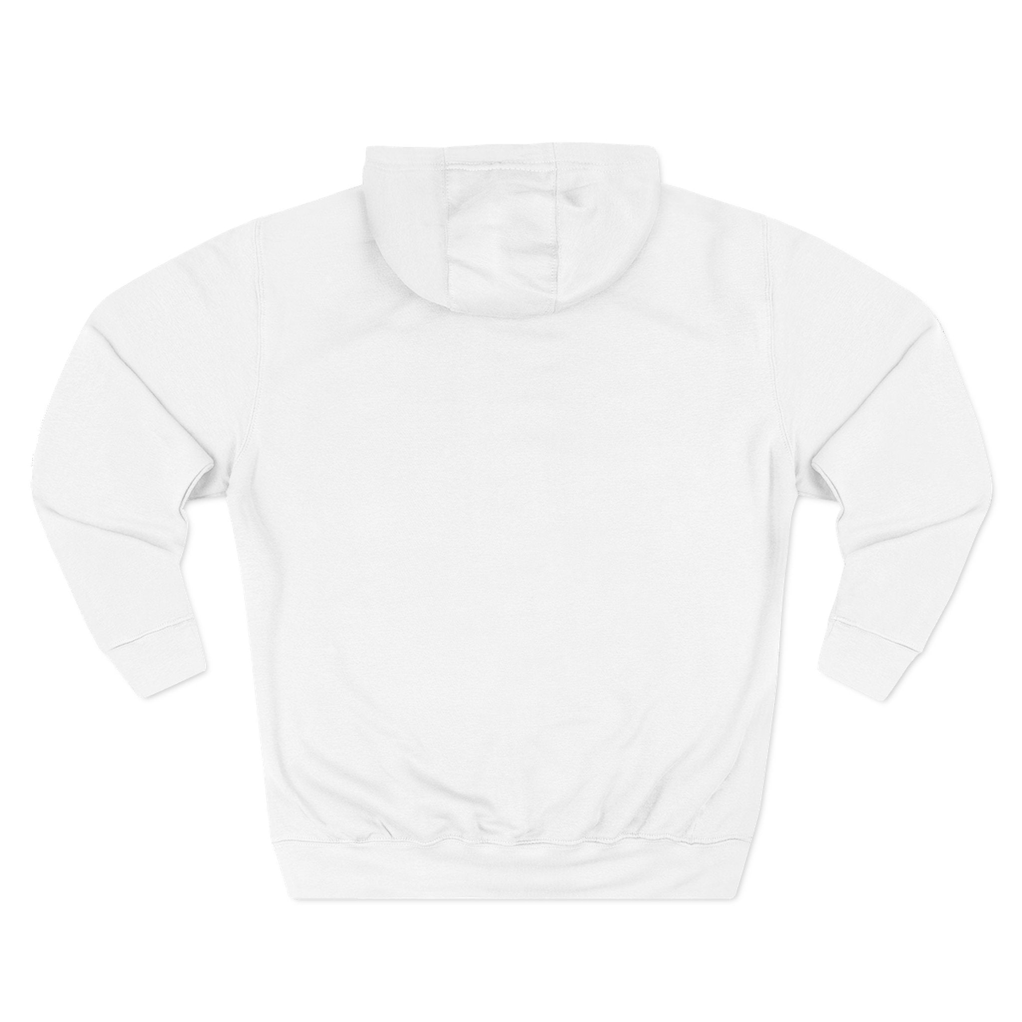 Hot & Cold Blue Flame Hoodie — Graphic Fleece Pullover
