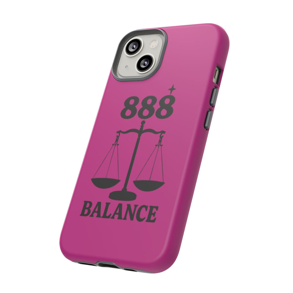 Black & Pink 888 Balance Phone Case