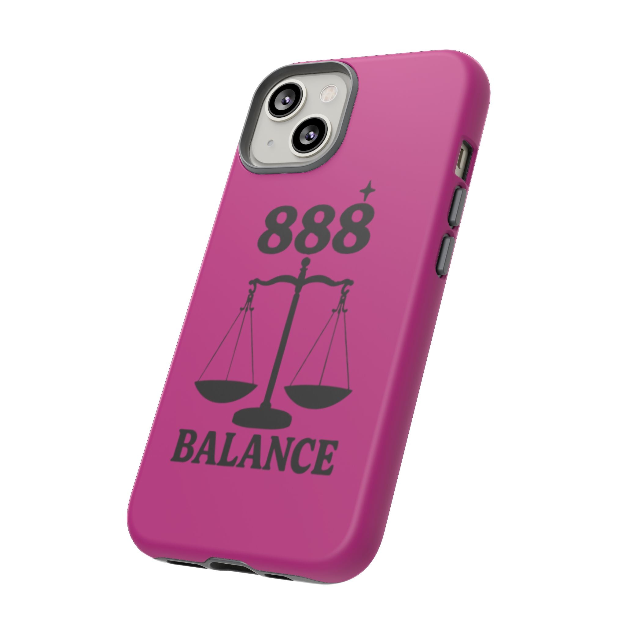 Black & Pink 888 Balance Phone Case