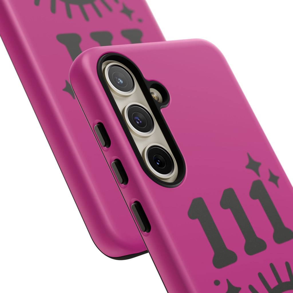 Black & Pink 111 Intuition Phone Case