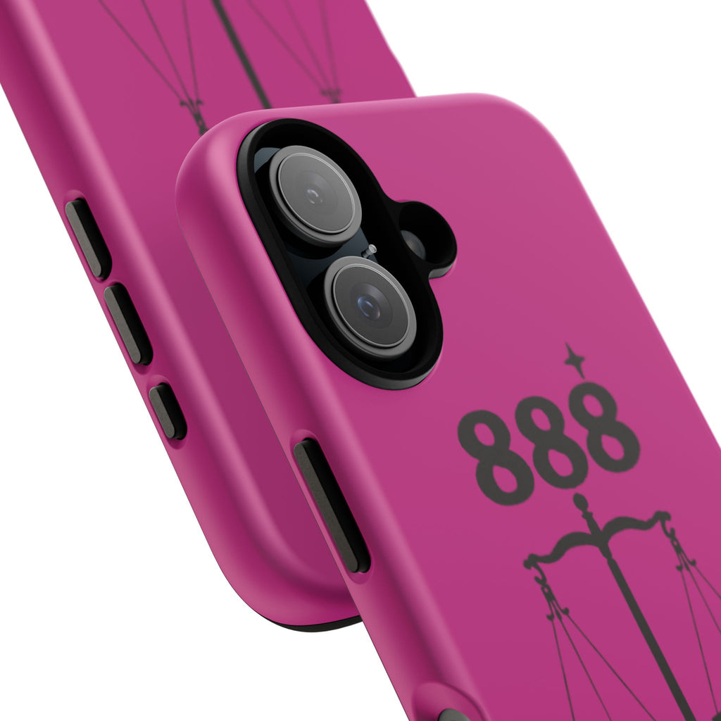 Black & Pink 888 Balance Phone Case