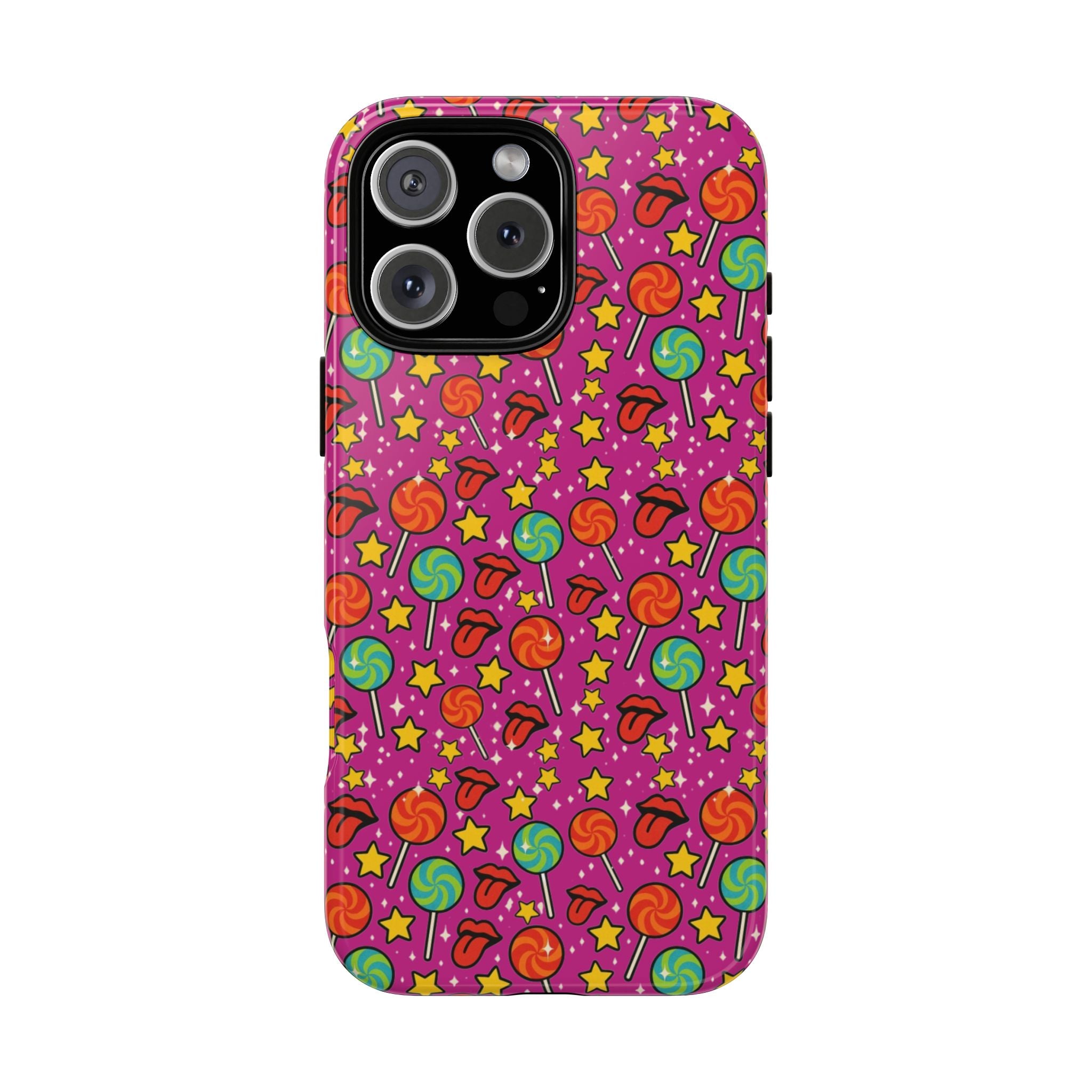 Lollipops & Lips Retro Phone Cases