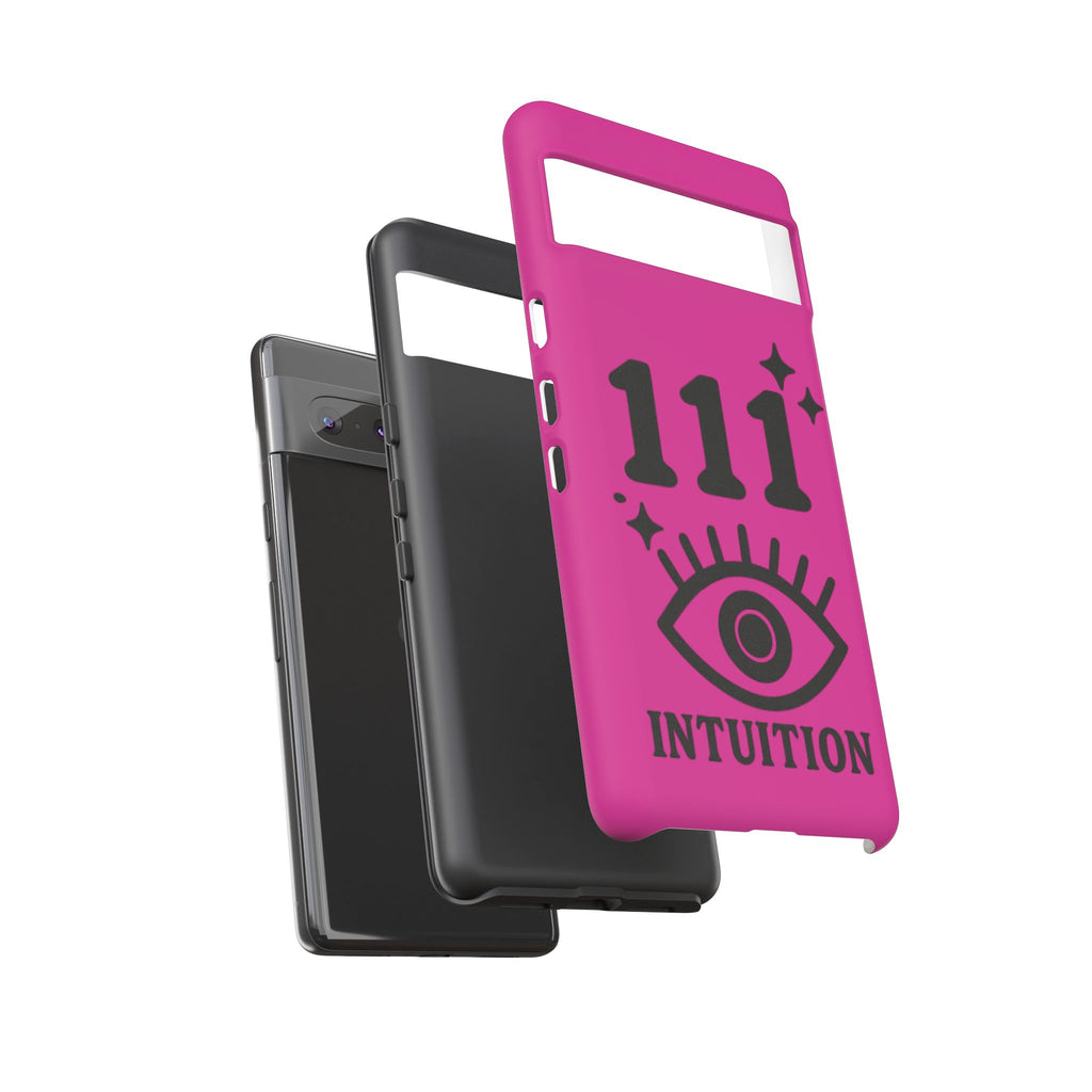 Black & Pink 111 Intuition Phone Case