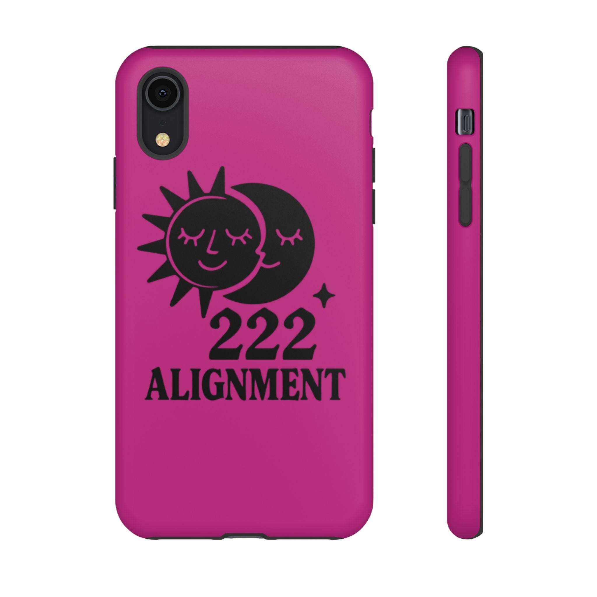 Black & Pink 222 Alignment Phone Case