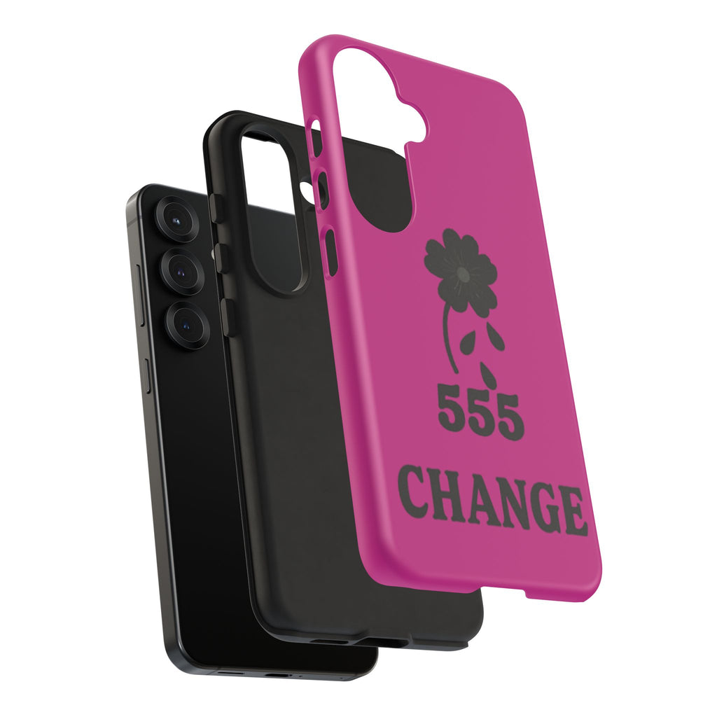 Black & Pink 555 Change Phone Case