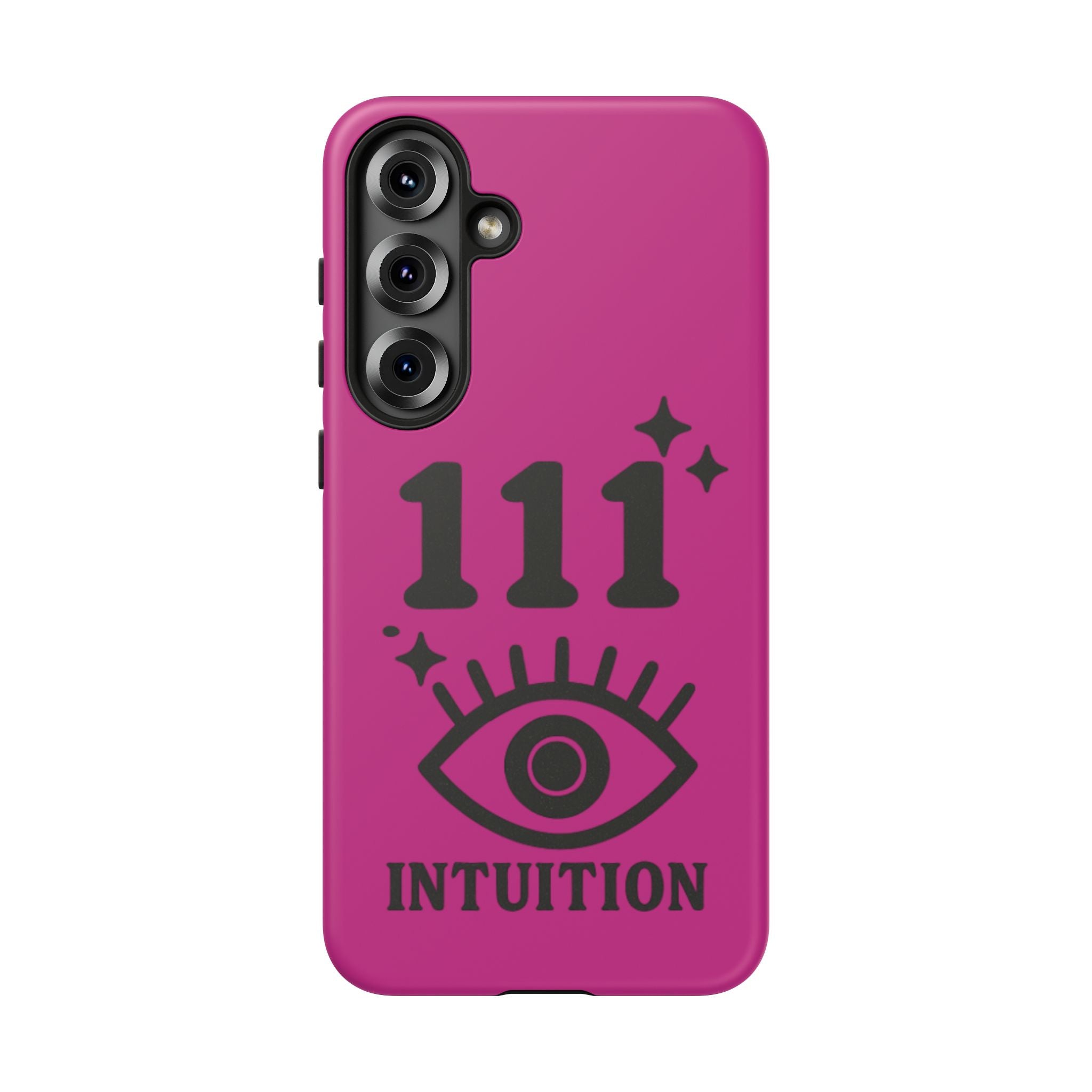 Black & Pink 111 Intuition Phone Case