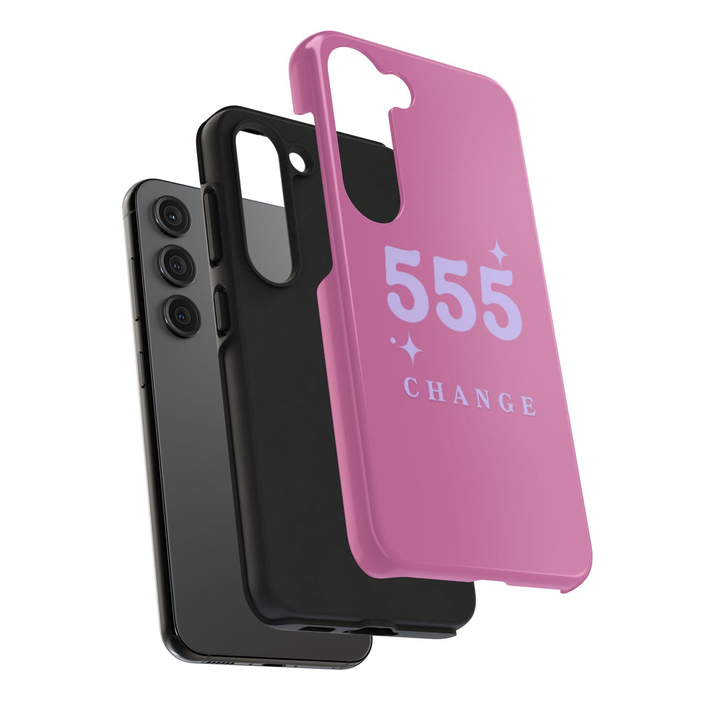 Pink & Purple 555 Change Phone Case