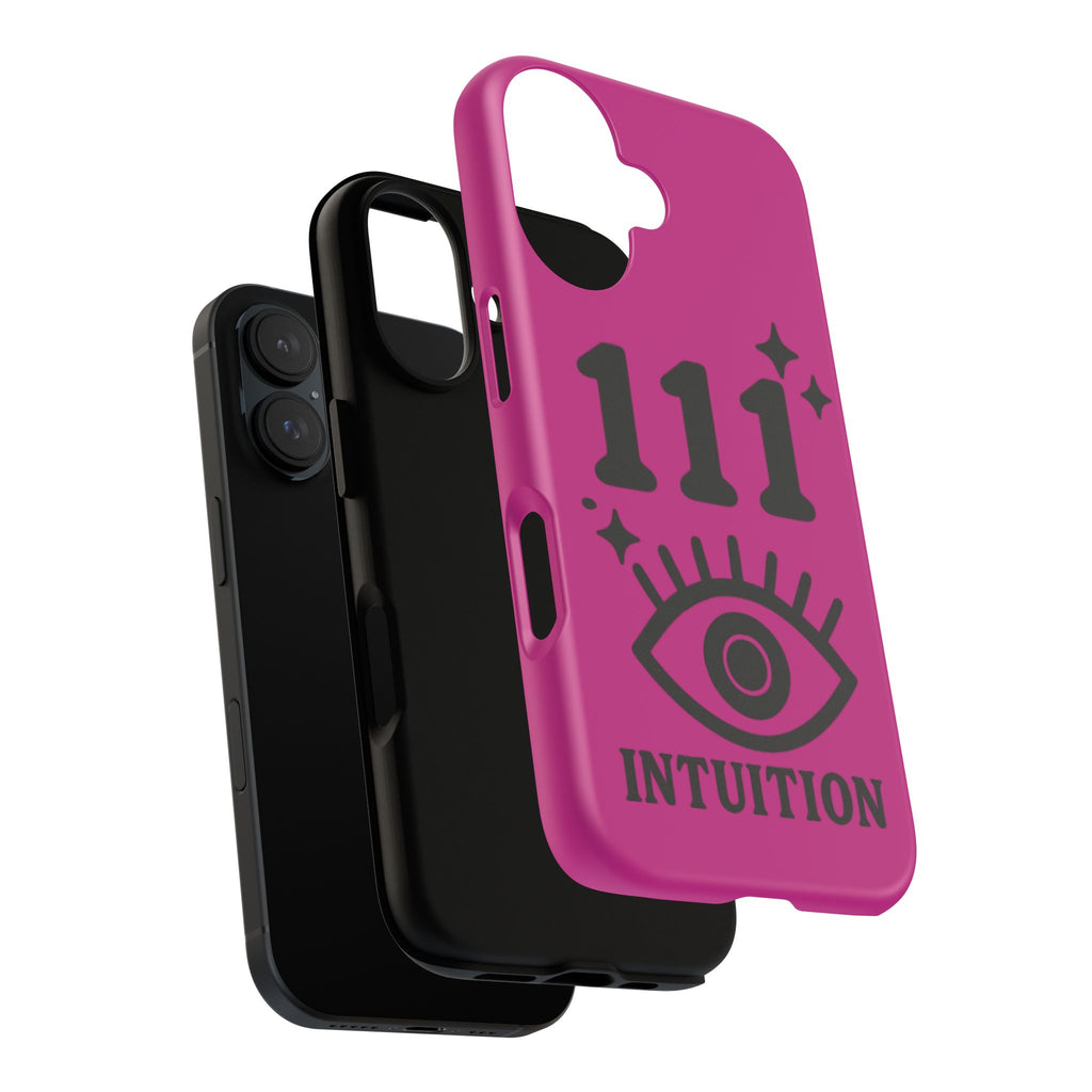Black & Pink 111 Intuition Phone Case