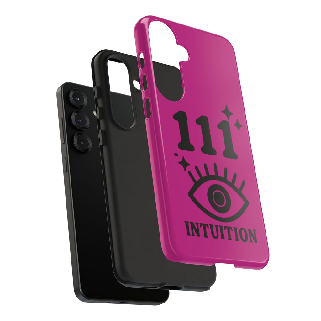 Black & Pink 111 Intuition Phone Case