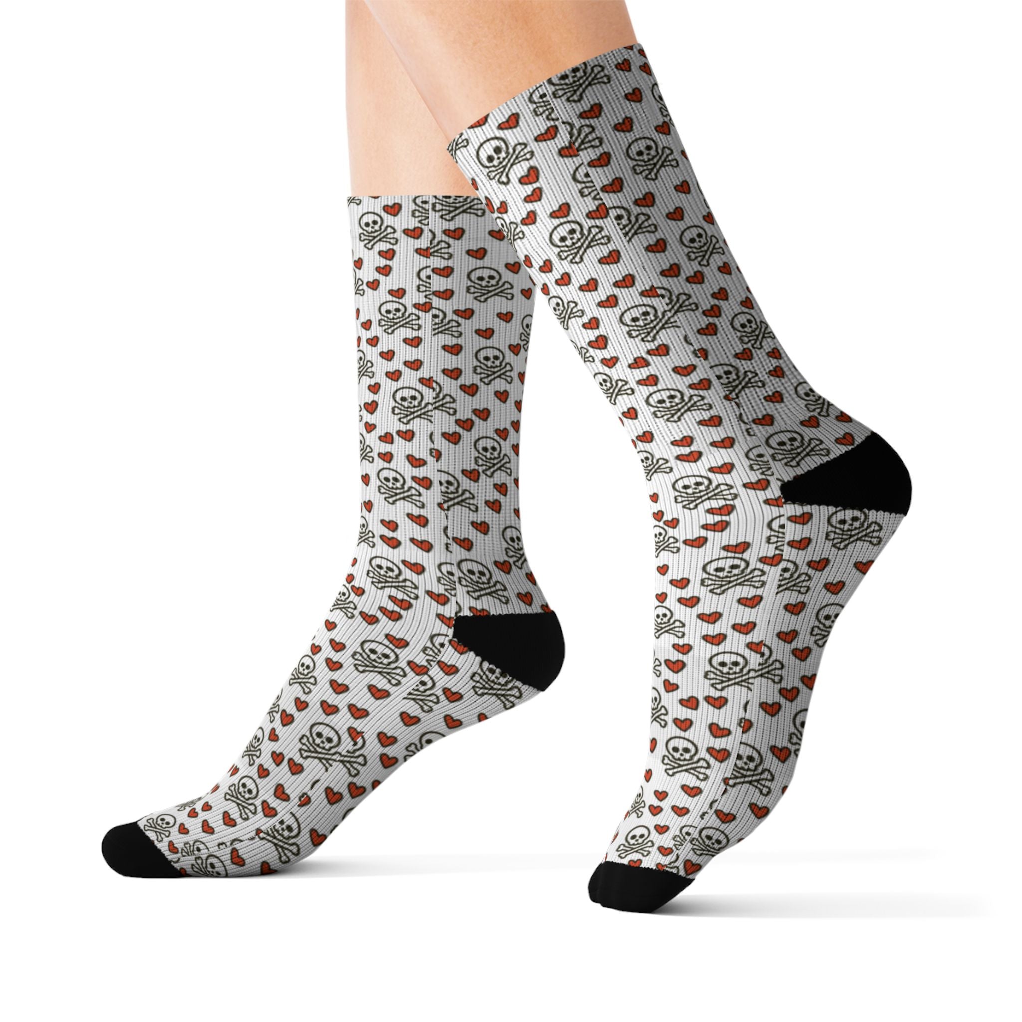 Skull & Hearts Socks
