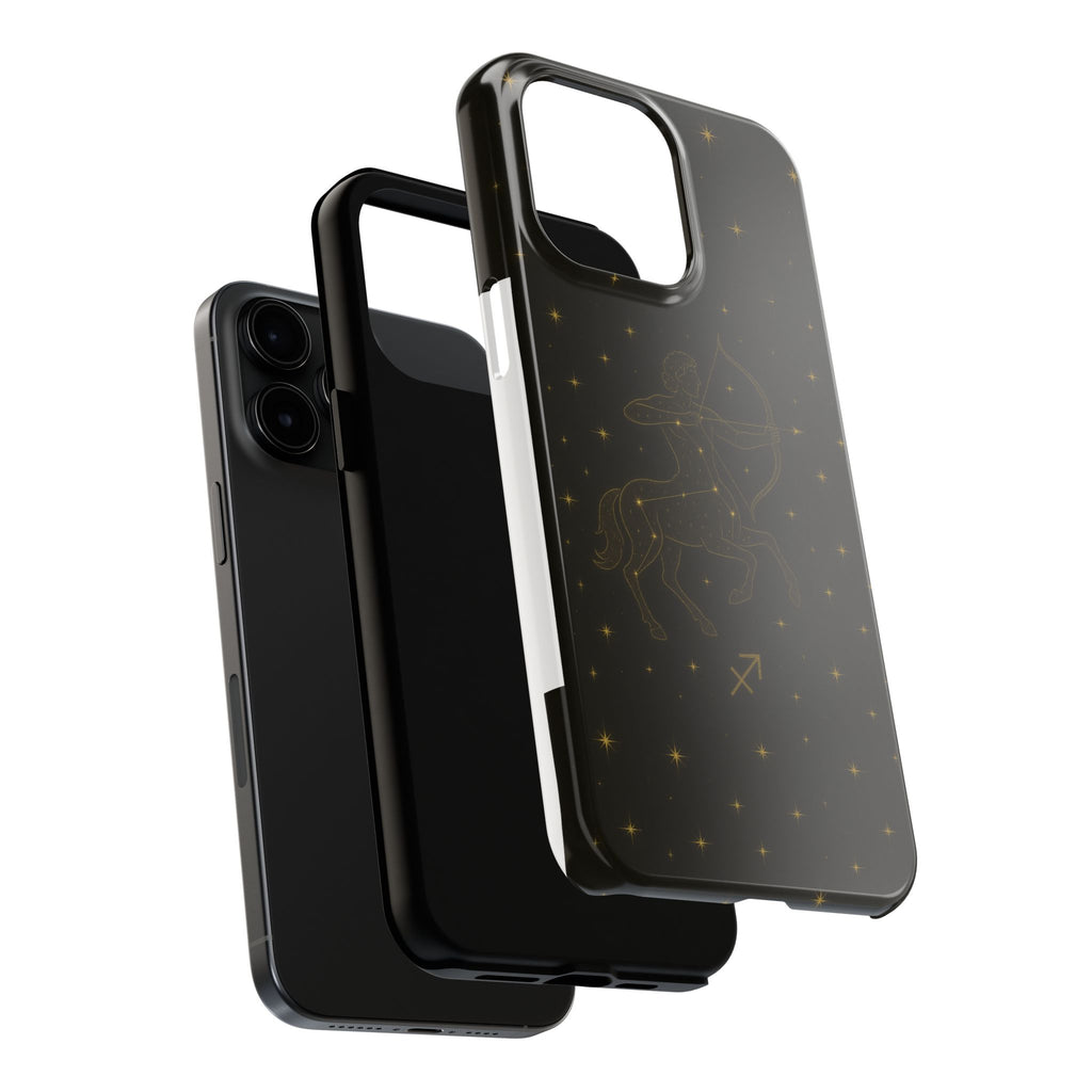 Sagittarius Constellation Tough Phone Case — Zodiac Archer Protective Cover