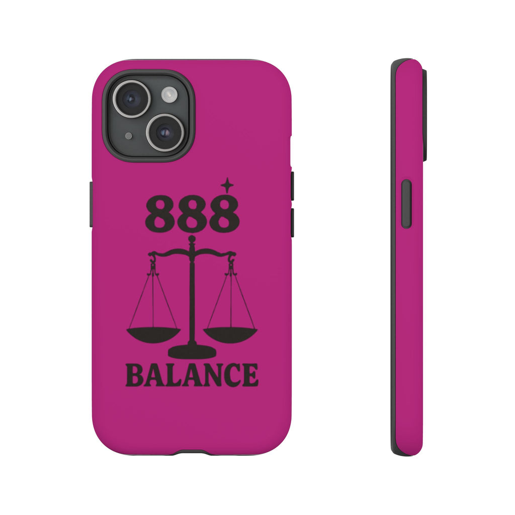 Black & Pink 888 Balance Phone Case