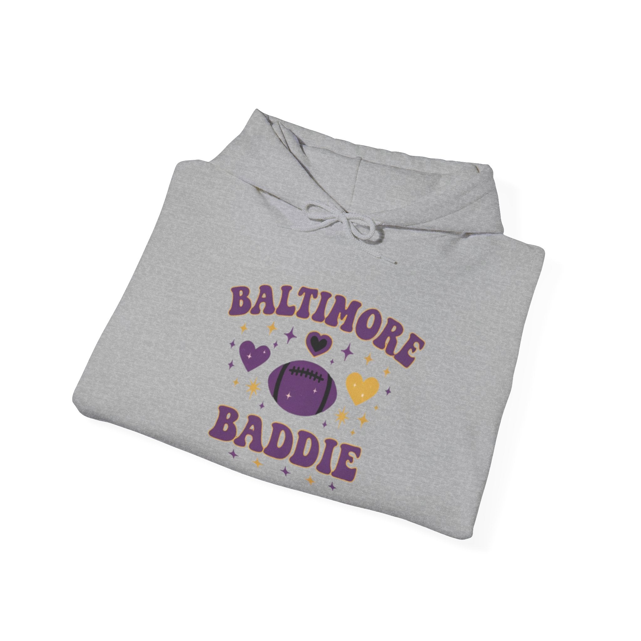 Baltimore Baddie Hoodie — Cute Charm City Graphic Pullover