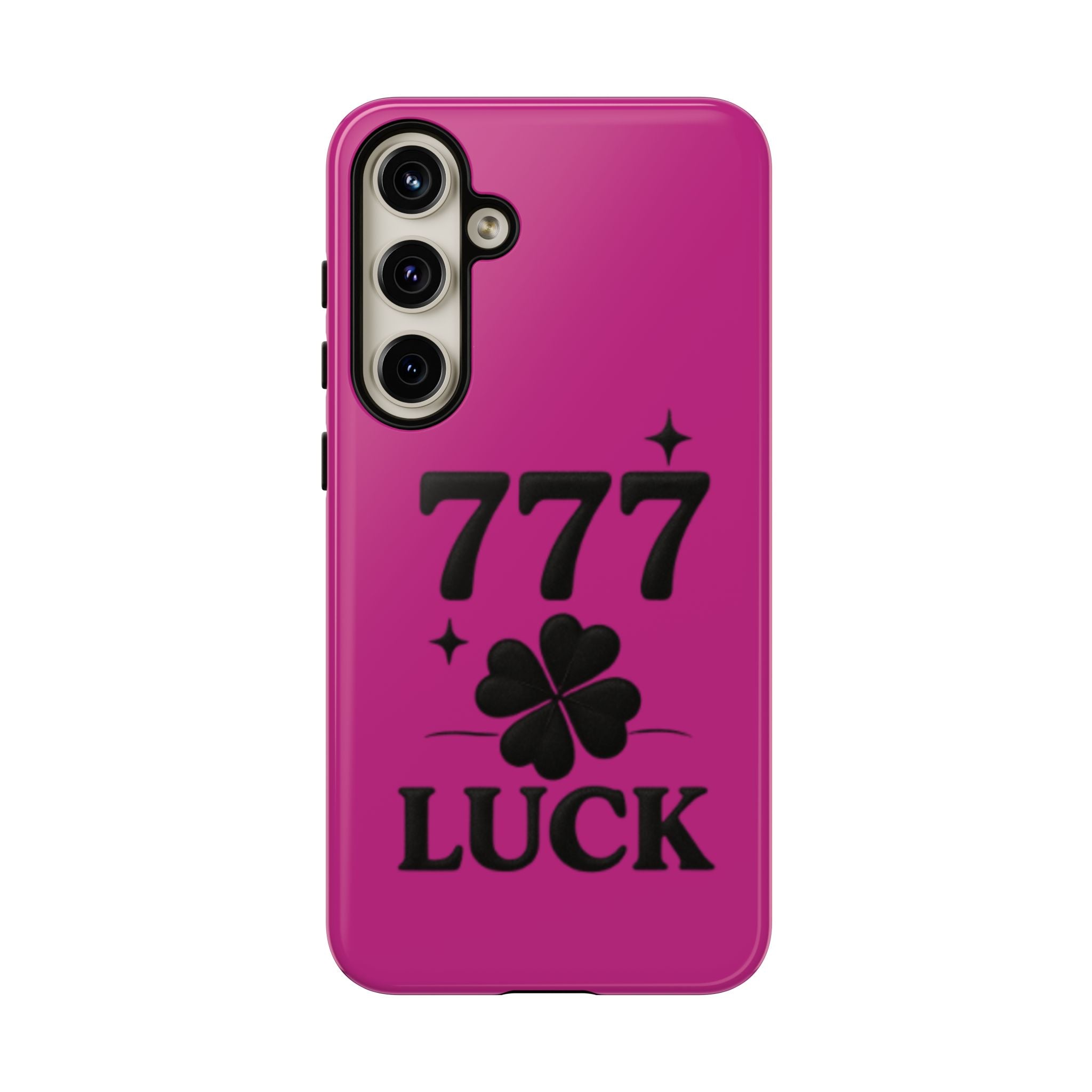 Black & Pink 777 Luck Phone Case