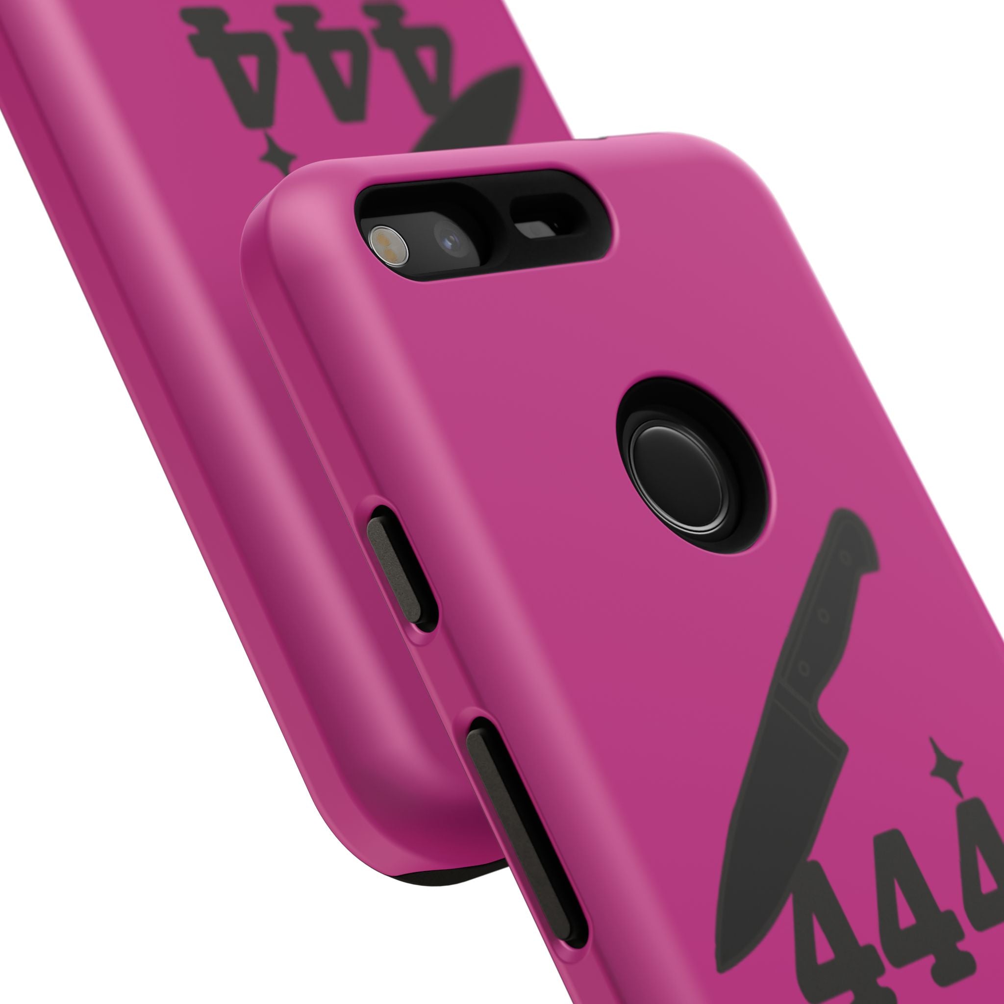 Black & Pink 444 Protection Phone Case