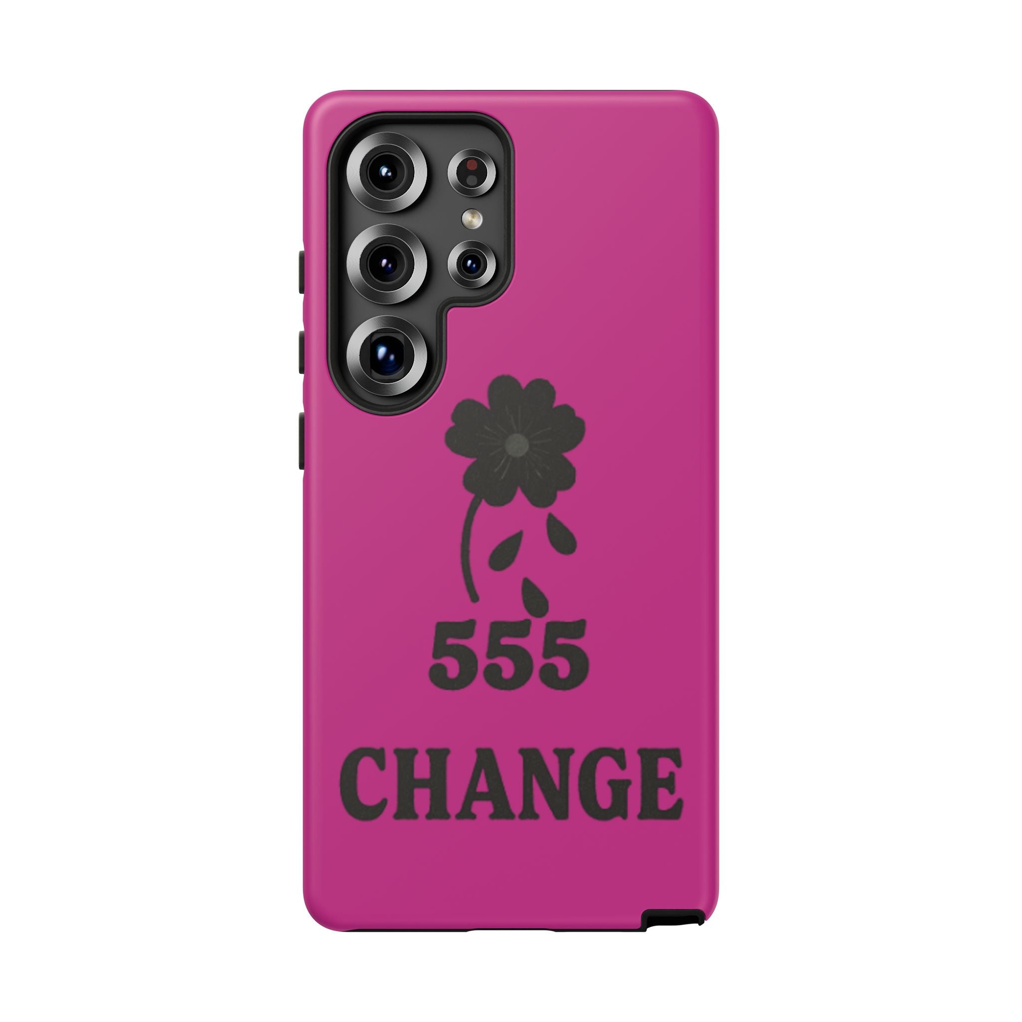 Black & Pink 555 Change Phone Case