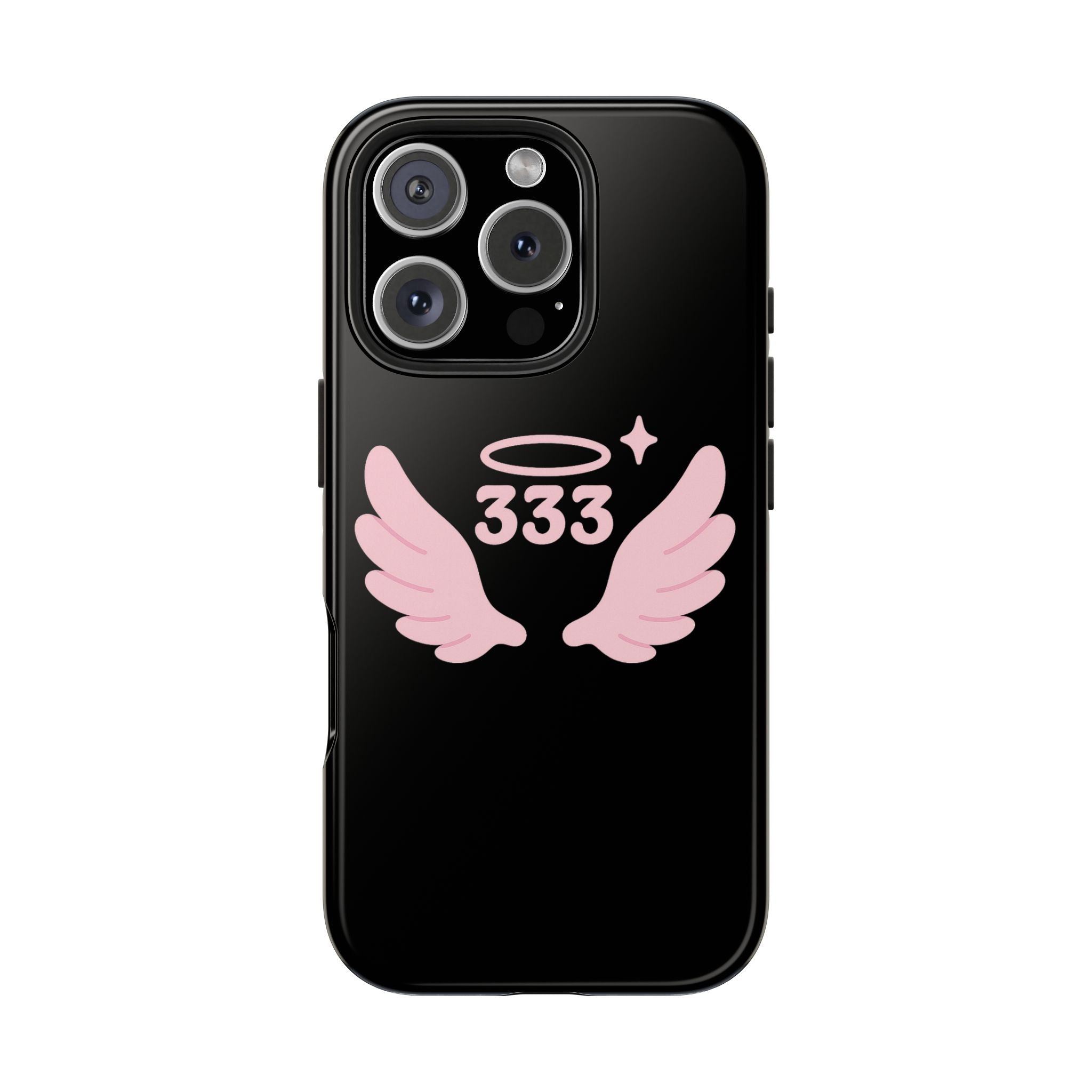 Black & Pink 333 Phone Case