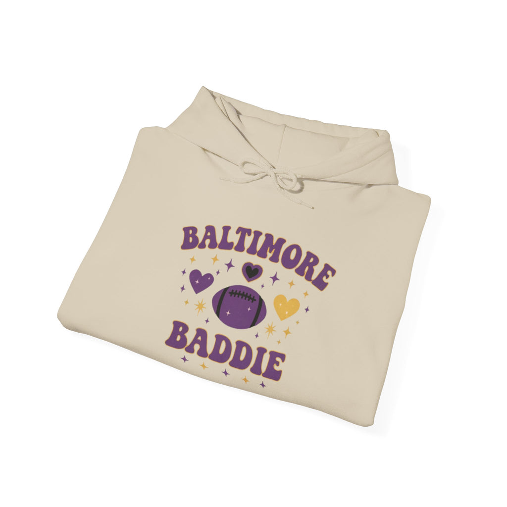 Baltimore Baddie Hoodie — Cute Charm City Graphic Pullover