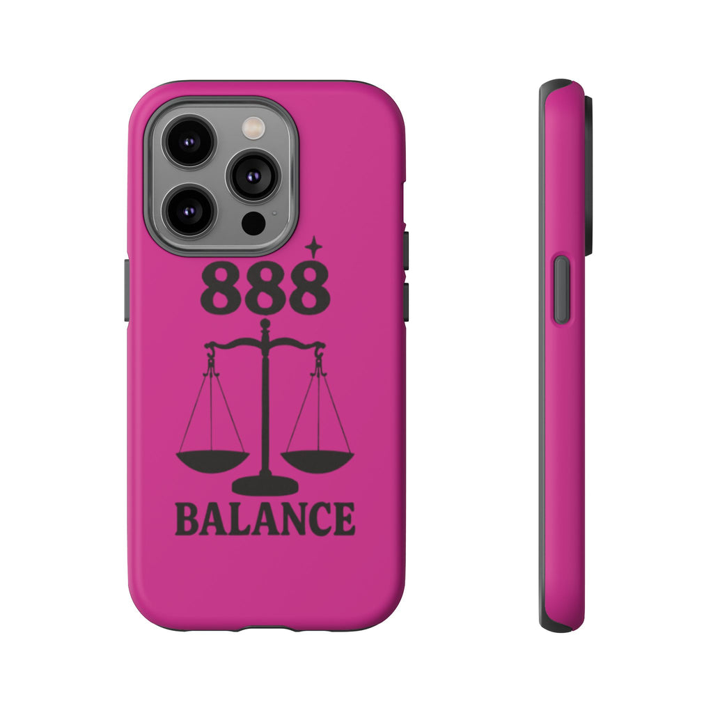 Black & Pink 888 Balance Phone Case