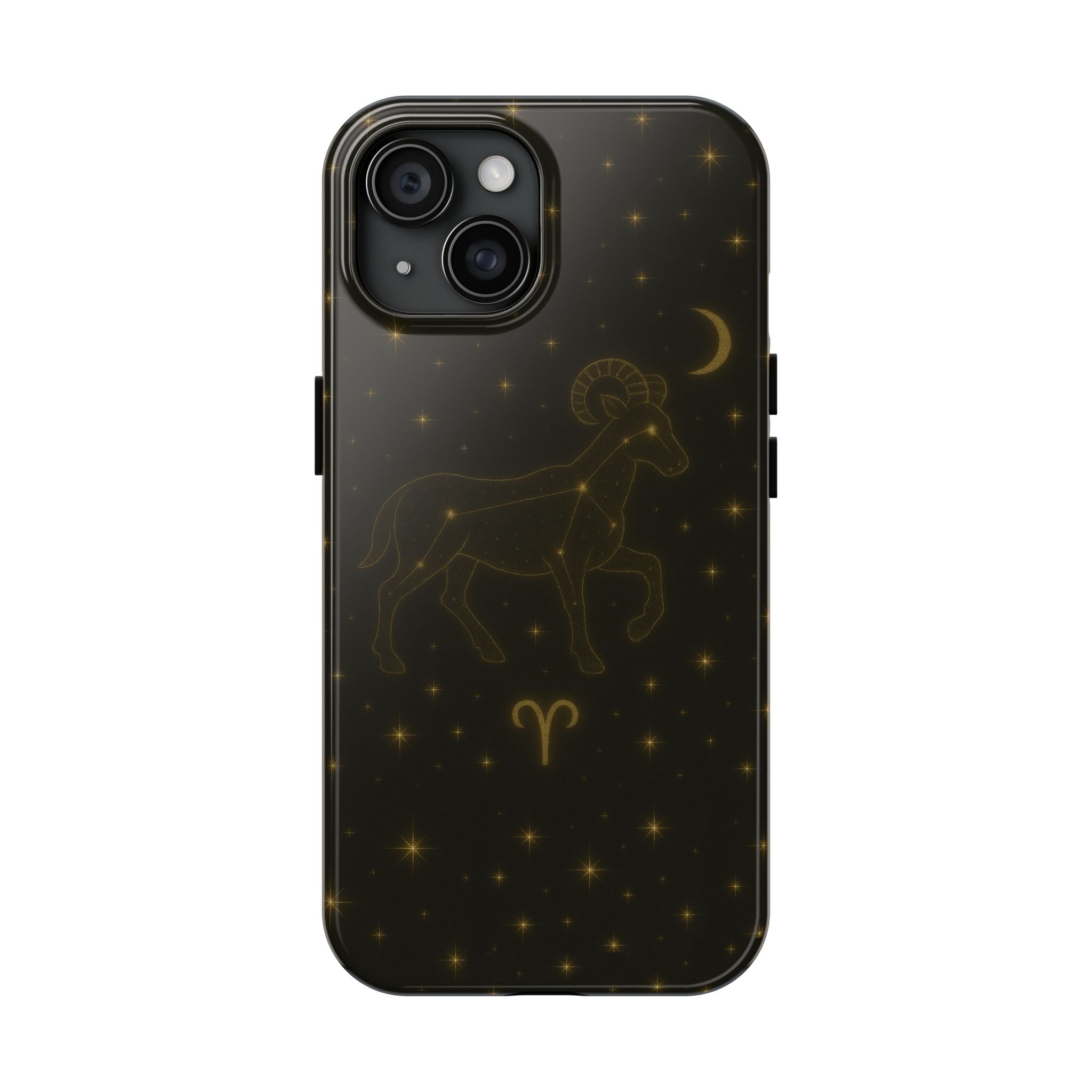 Aries Constellation Tough Phone Case — Zodiac Ram Star Map Design