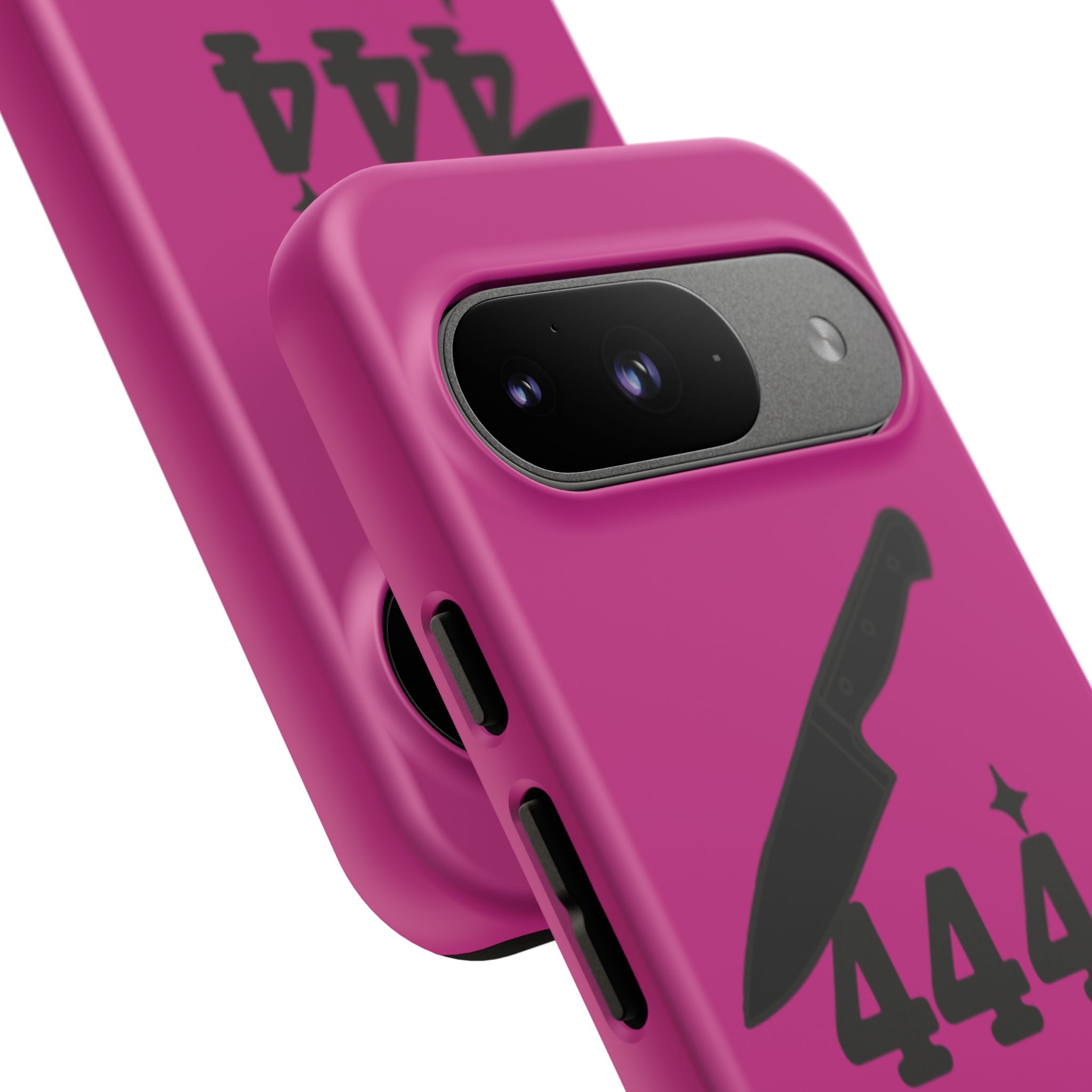 Black & Pink 444 Protection Phone Case