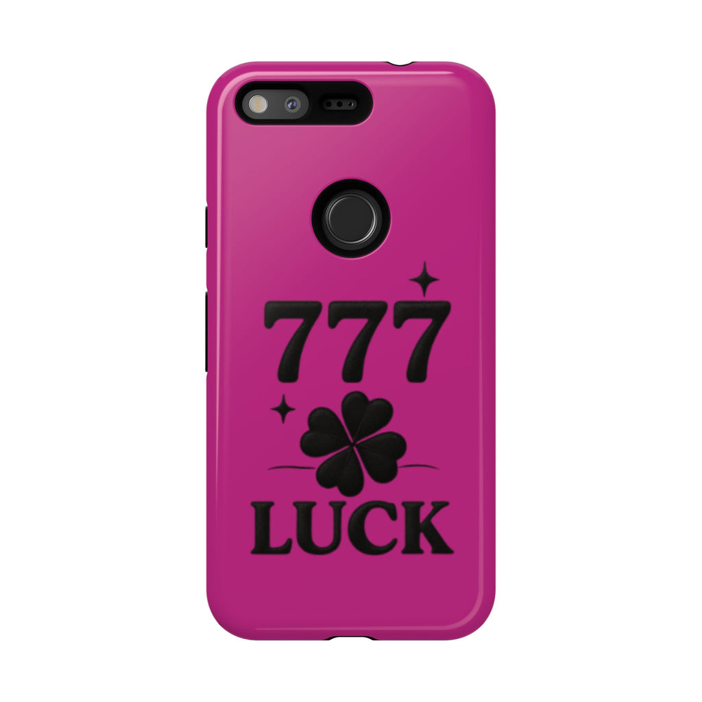 Black & Pink 777 Luck Phone Case