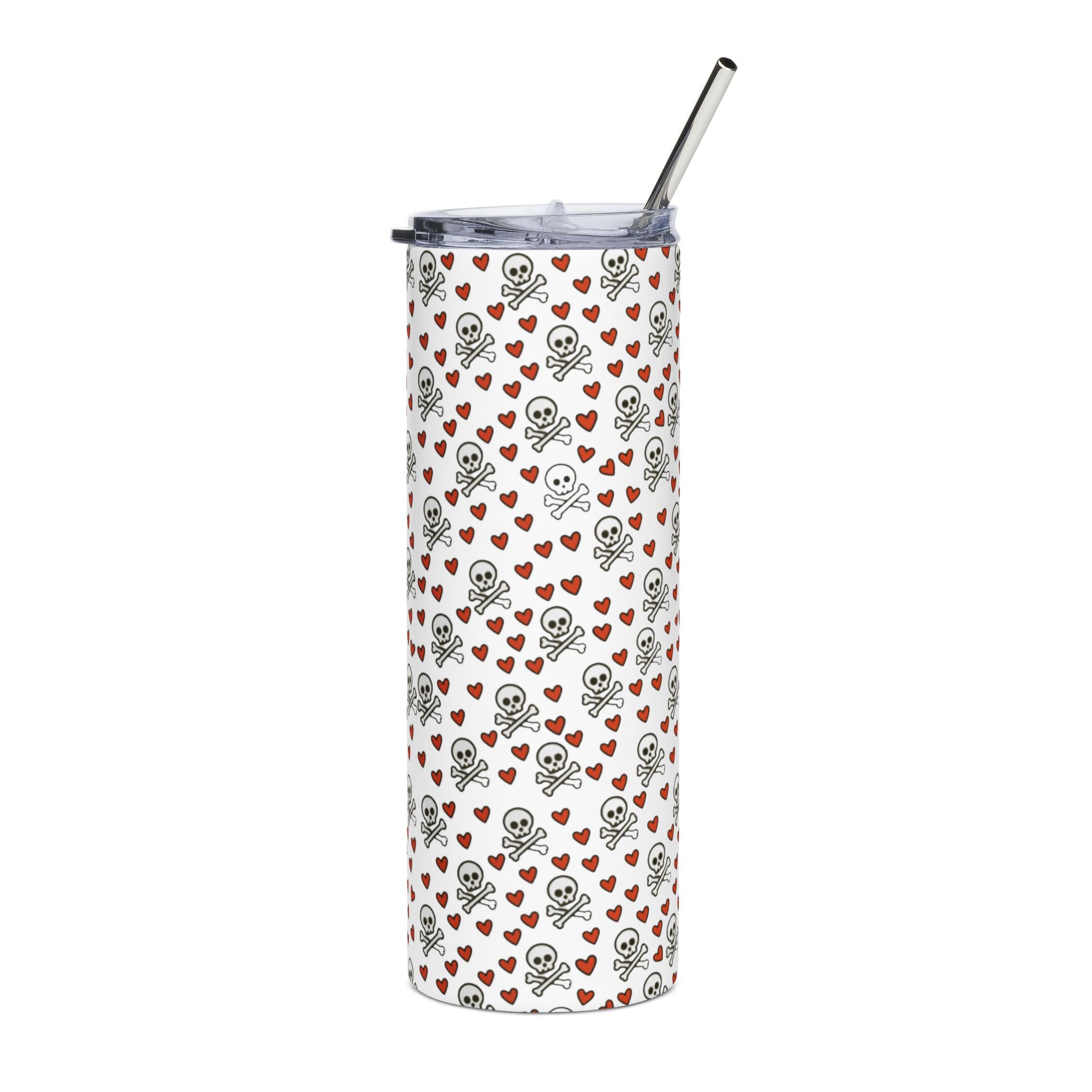 Skulls & Hearts 20oz Stainless Tumbler