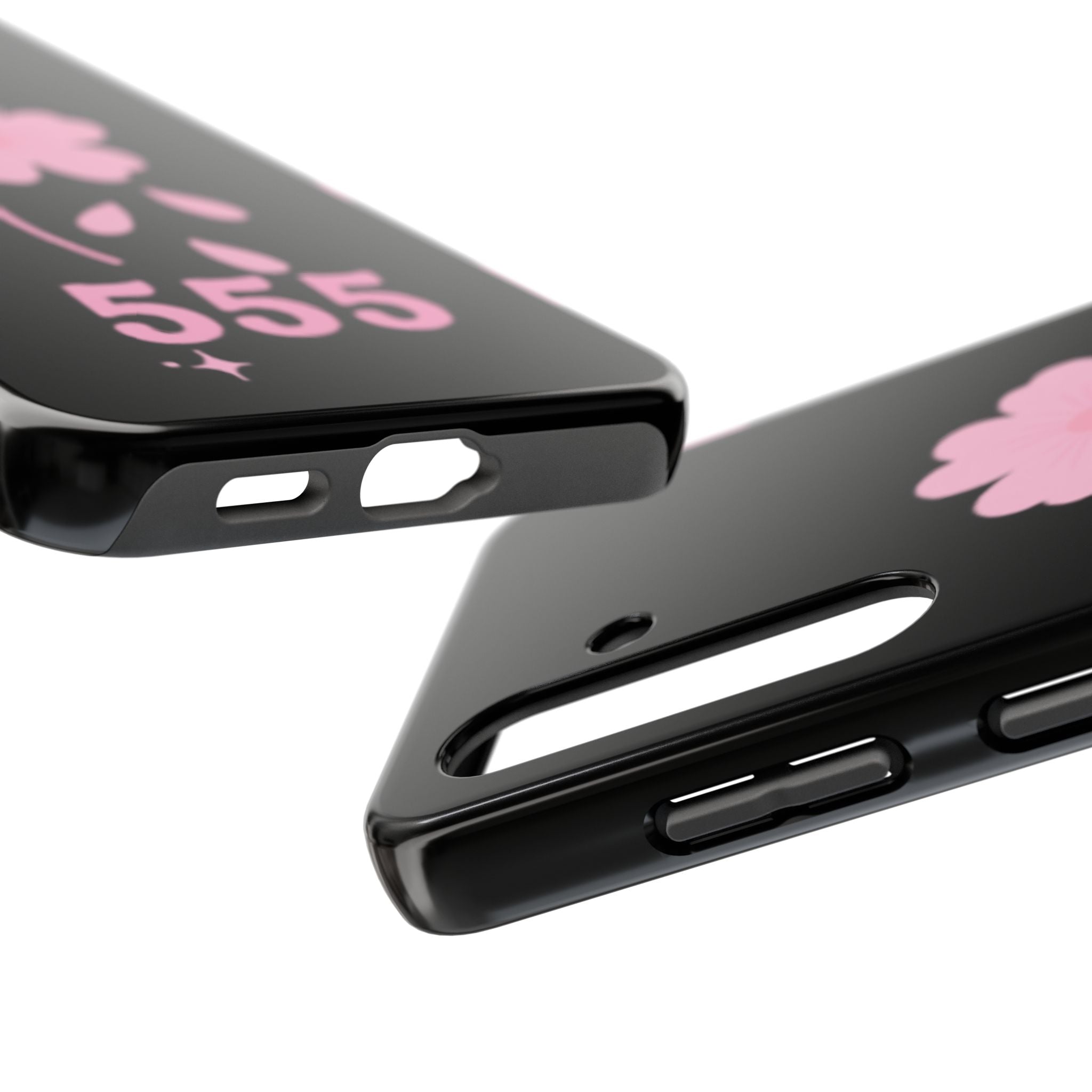 Black & Pink 555 Phone Case