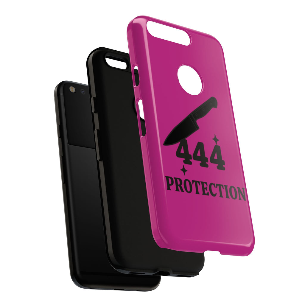 Black & Pink 444 Protection Phone Case