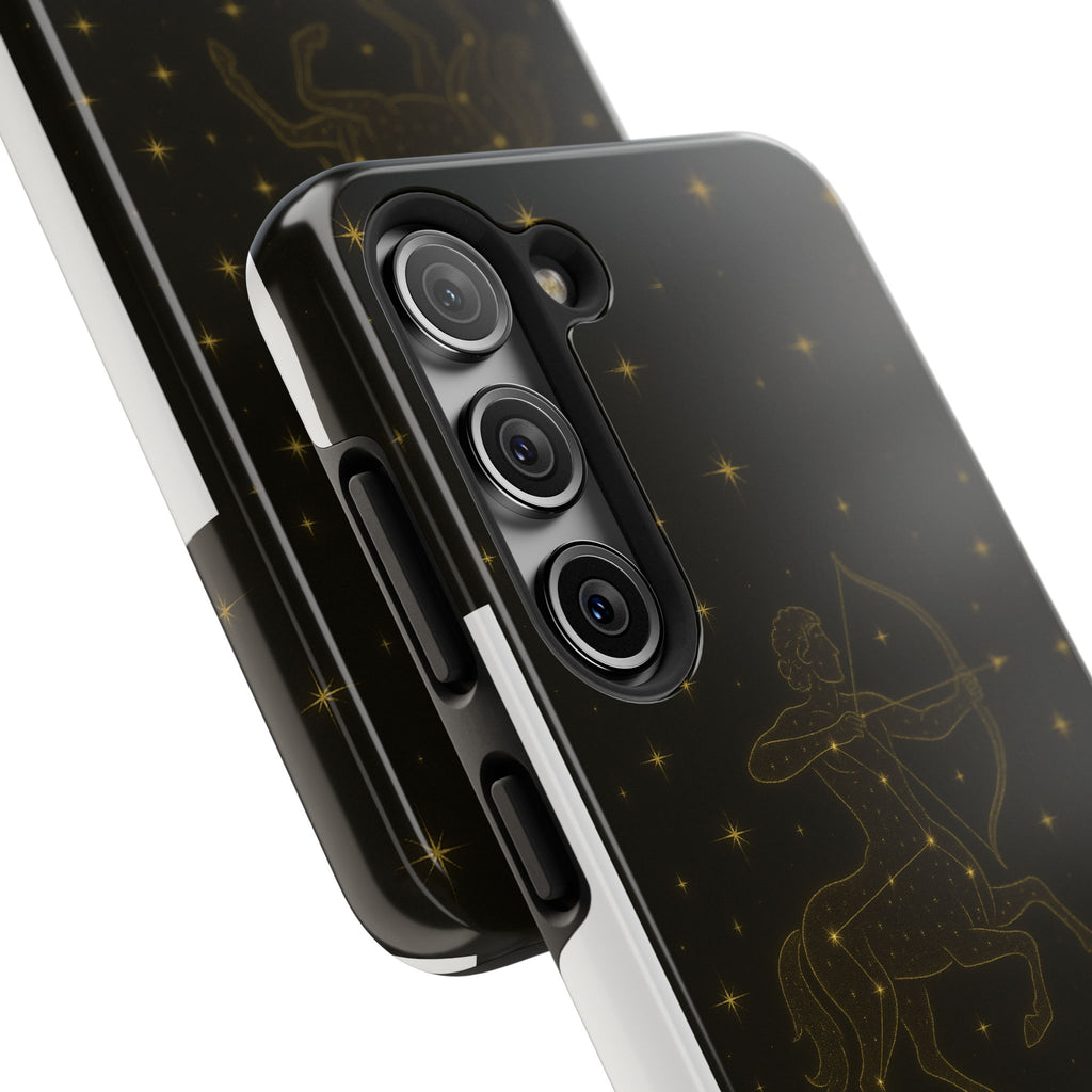 Sagittarius Constellation Tough Phone Case — Zodiac Archer Protective Cover