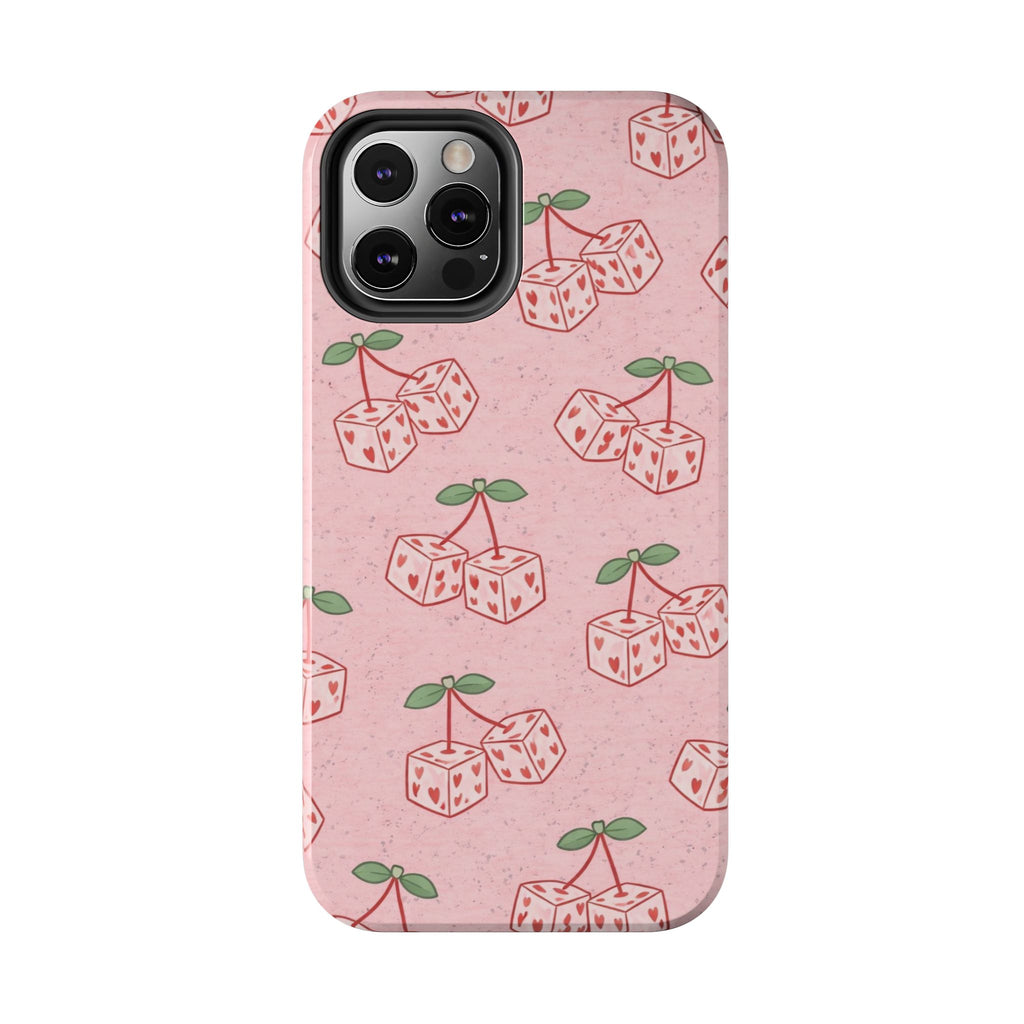 Cherry Di Hearts Phone Case