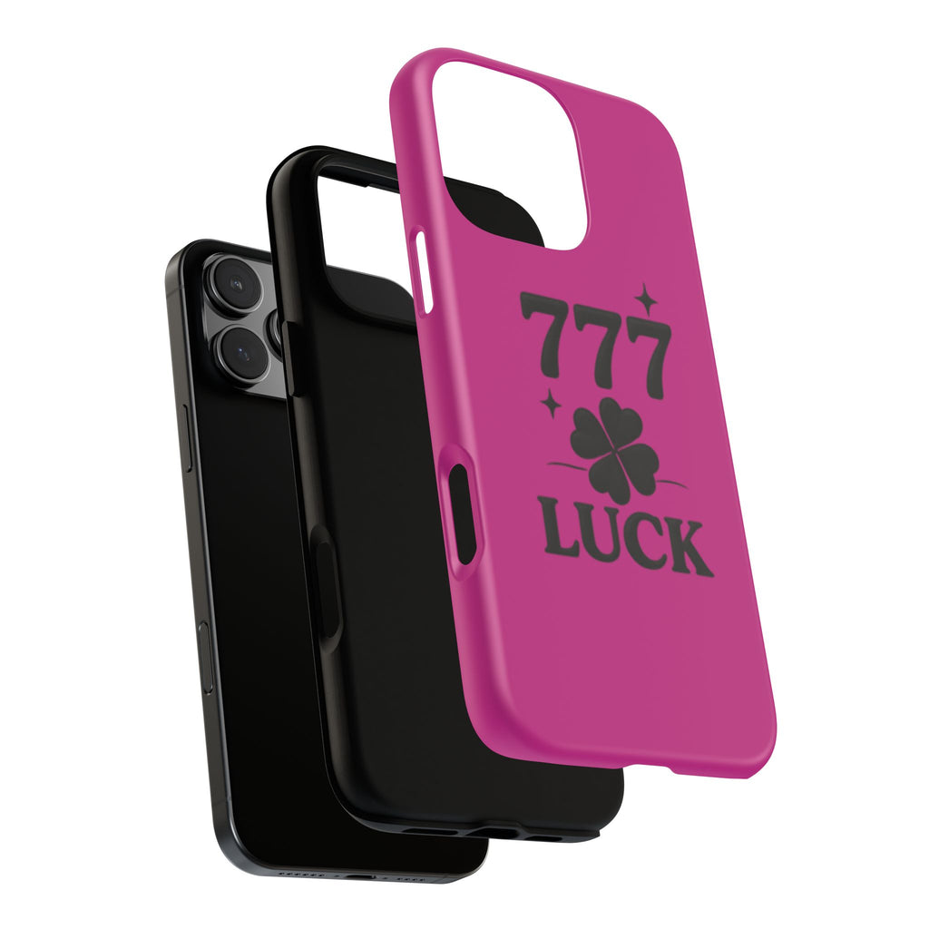 Black & Pink 777 Luck Phone Case