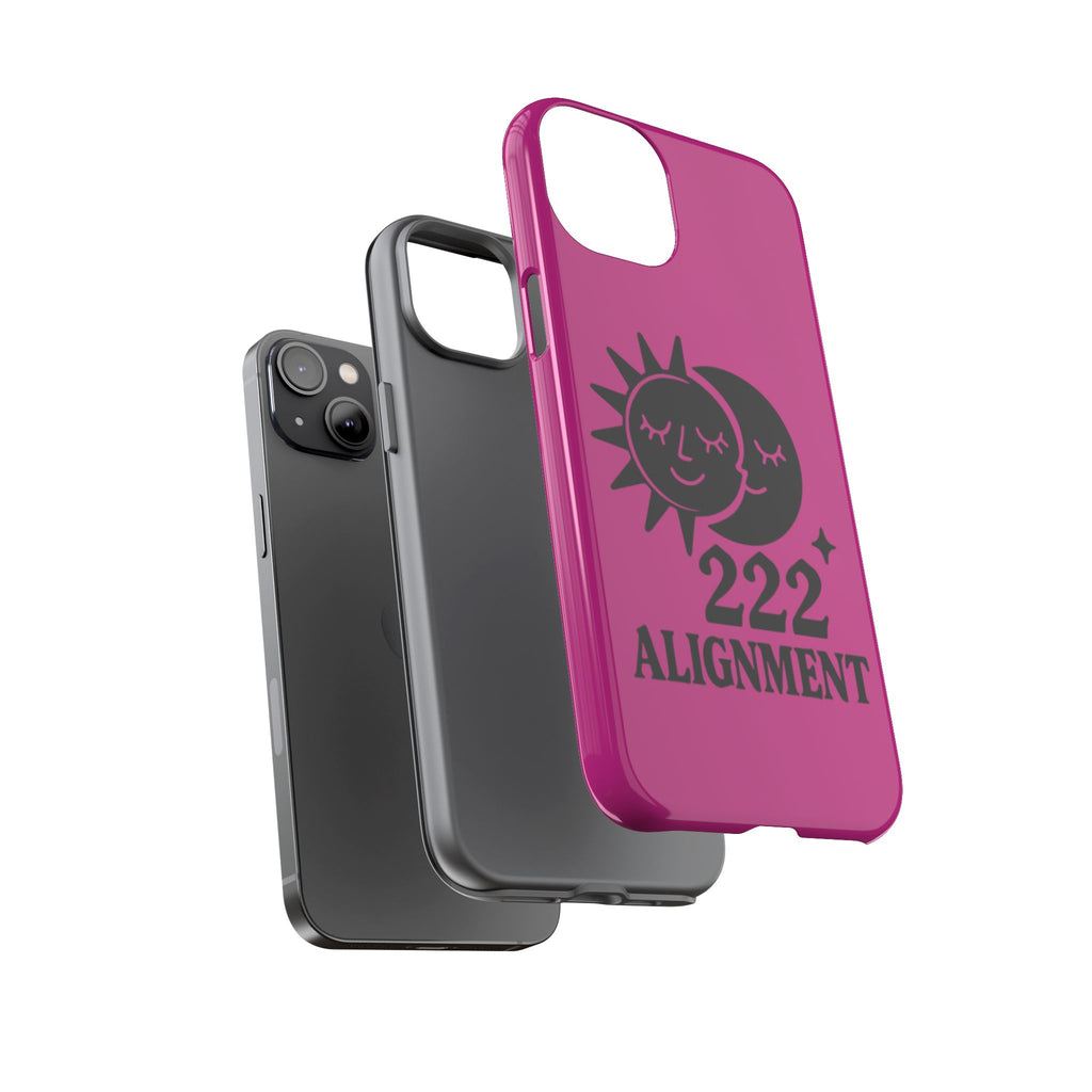 Black & Pink 222 Alignment Phone Case