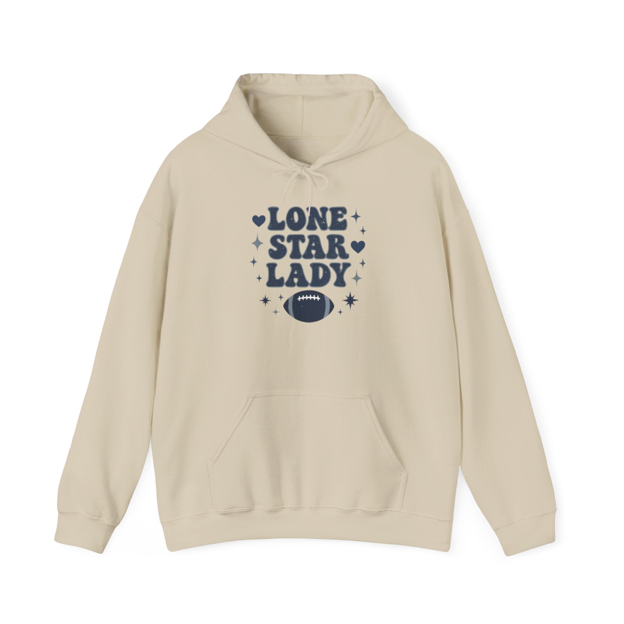 "Lone Star Lady" Football Texas Pride Pullover