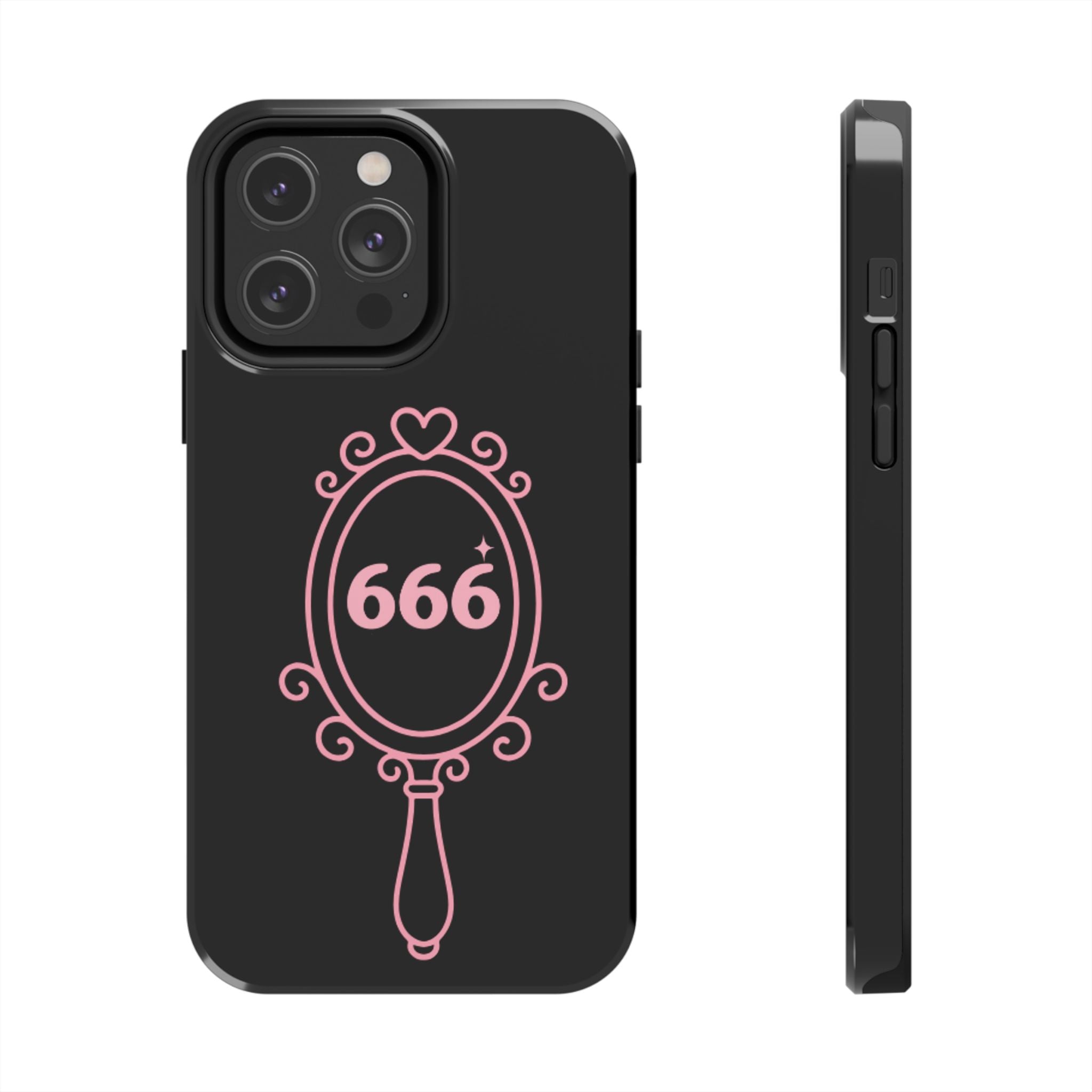 Black & Pink 666 Phone Case